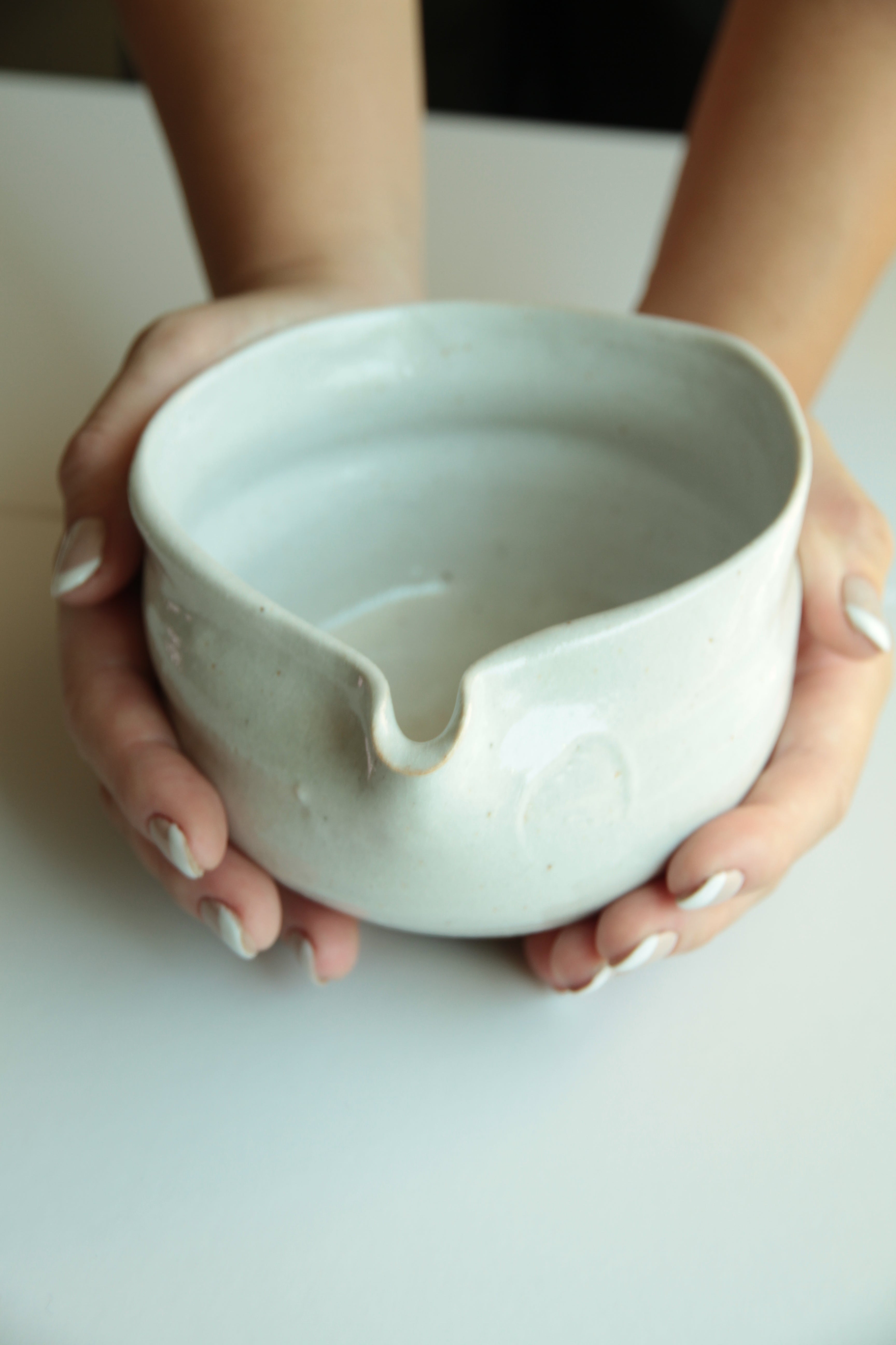 妻の作った 抹茶茶碗 陶芸 kissからはじまるミステリー ハンドメイド