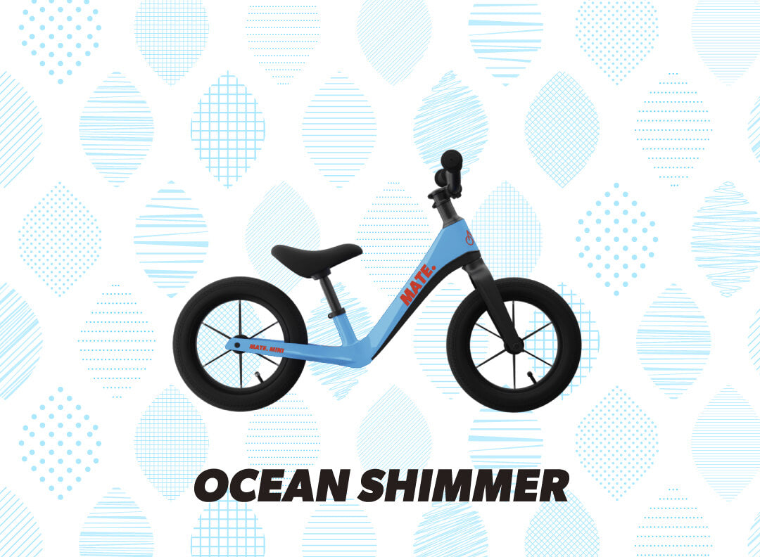 MATE MINI バランスバイク Ocean Shimmer キックバイク MATE MINI