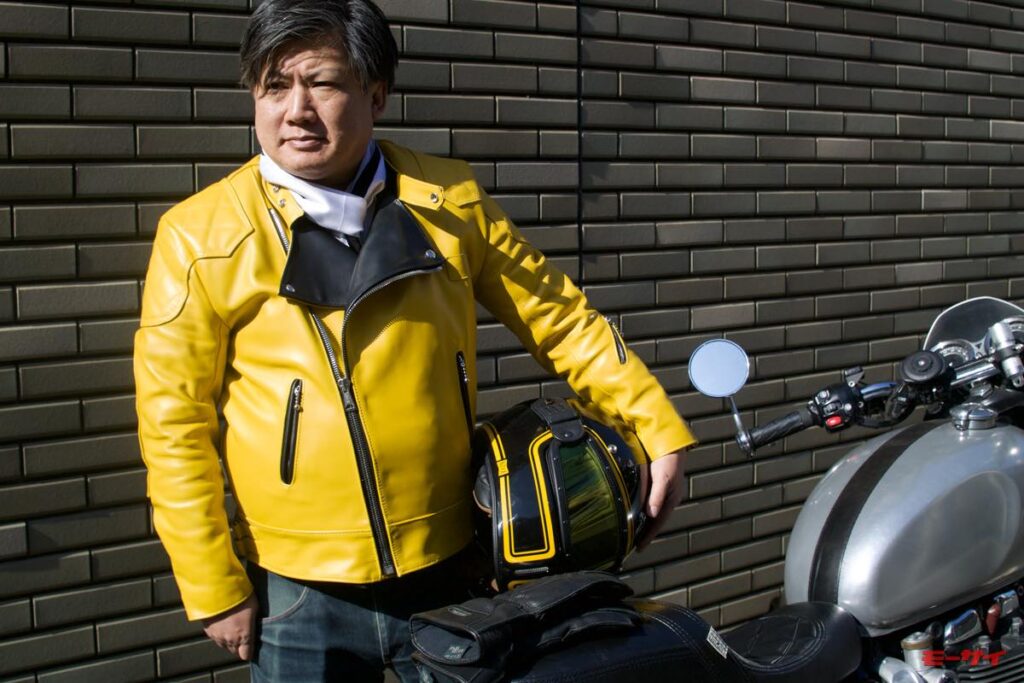 FourSpeed シングルライダース 34サイズ ルイスレザー エアロレザー