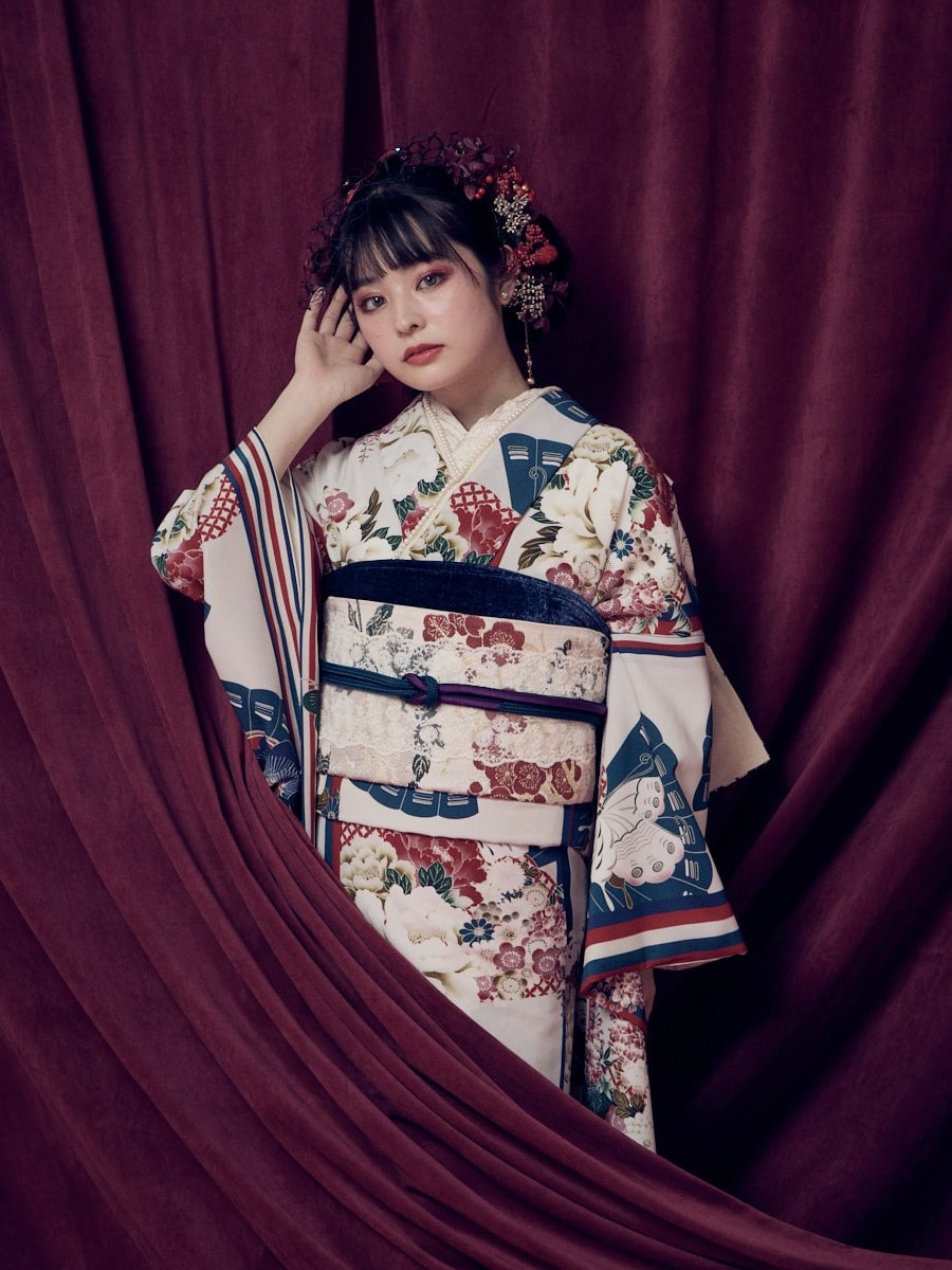予約商品】振袖単品「 花蝶妃 」(FREE［受注生産商品：ご注文日より