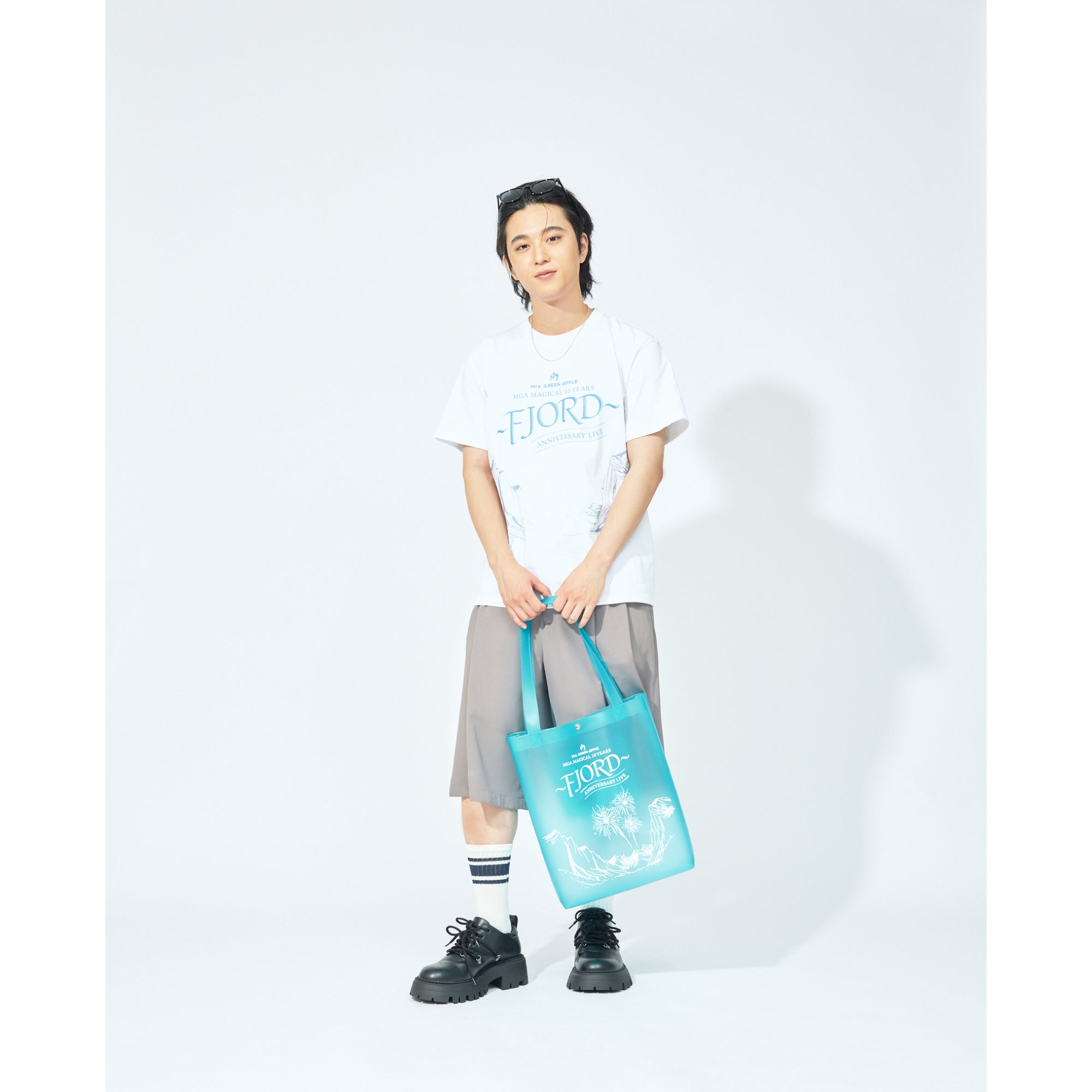 Mrs. GREEN APPLE Tシャツ FJORD フィヨルド クロップド Mrs. GREEN