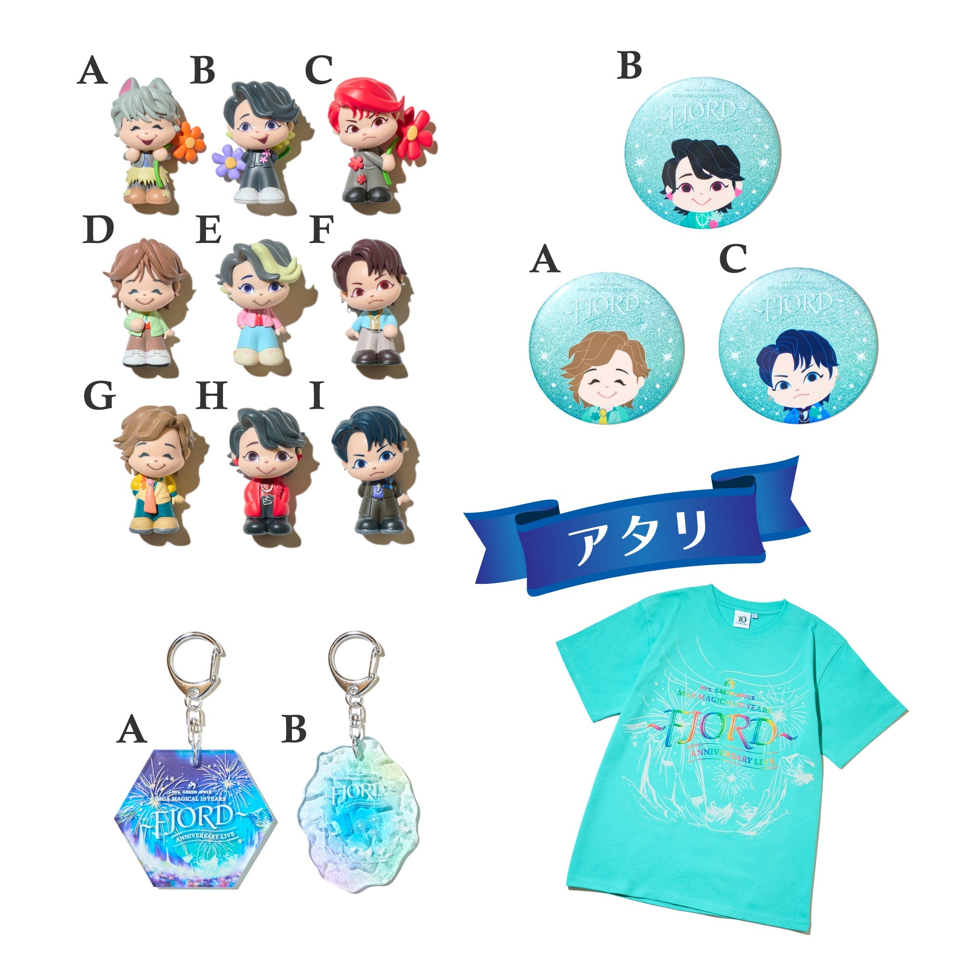 Mrs. GREEN APPLE フィヨルドガチャ【アタリ⠀】おまけつき MGA Random