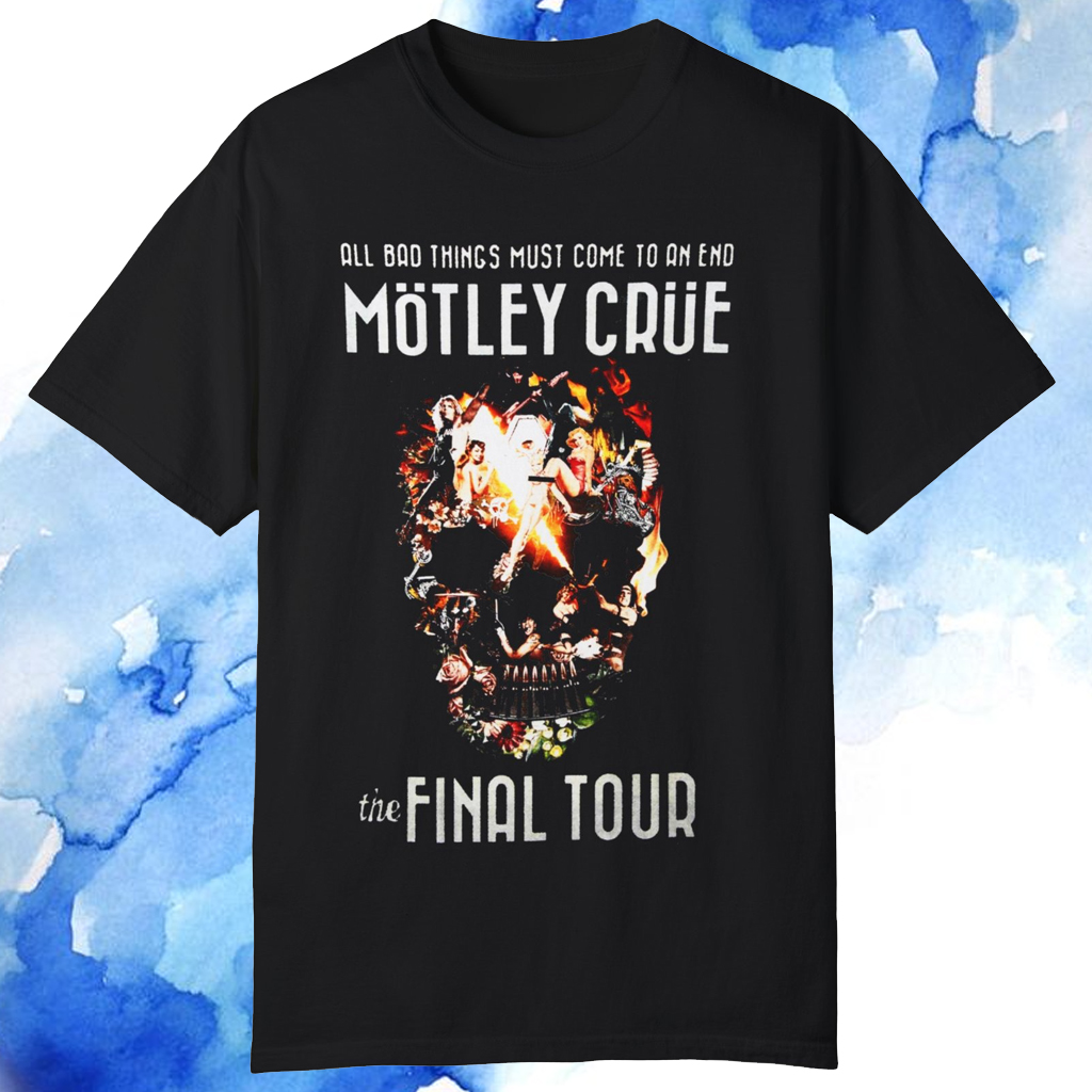 MÖTLEY CRÜE ファイナルショーTシャツ MOTLEY CRUE | バンドTシャツと