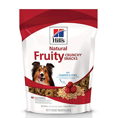 Hill's Science Diet Natural Fruity Crunchy Snacks with Apples and