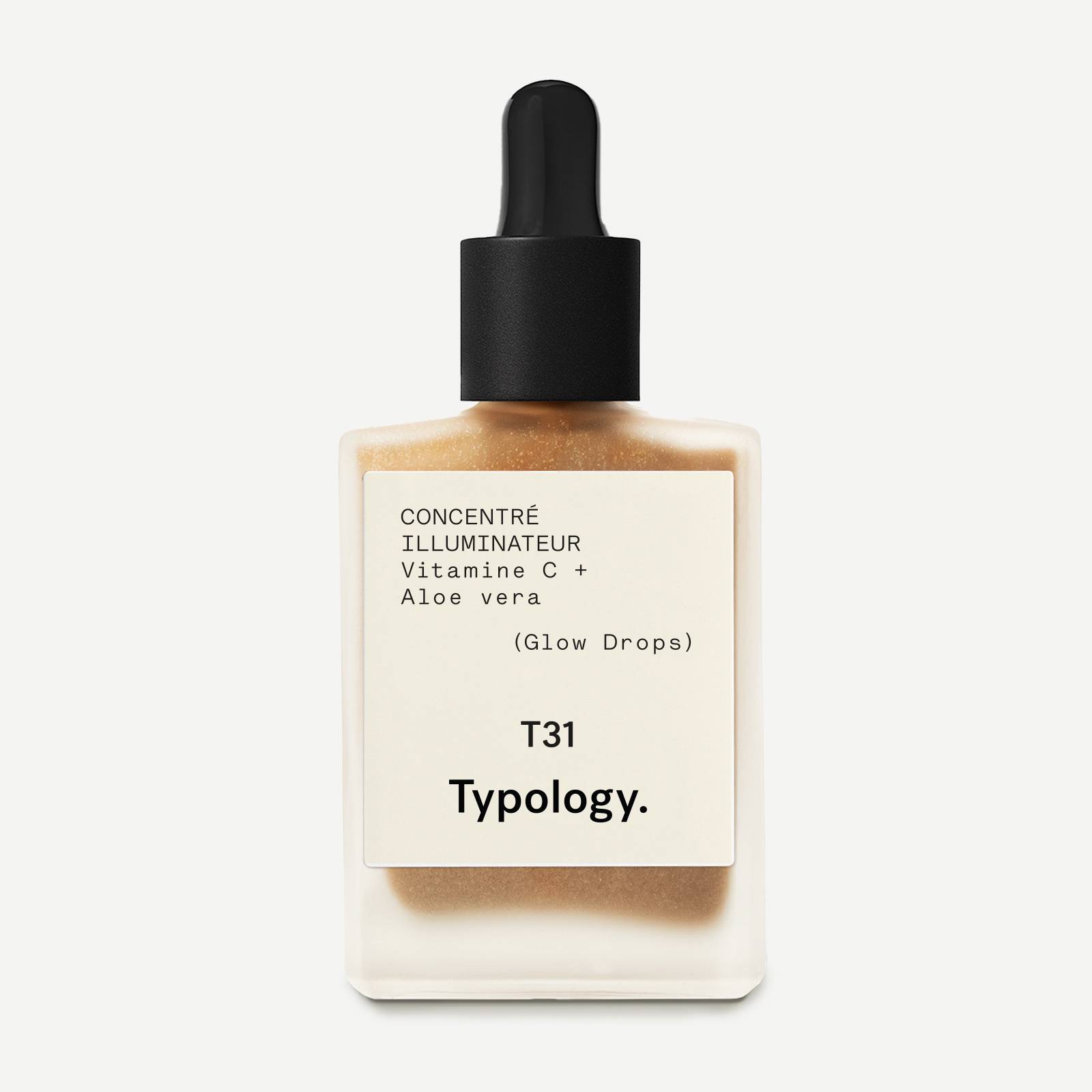 グロウ ドロップス 5％ ビタミン C + アロエベラ — Typology