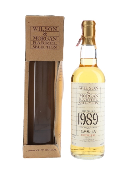 Caol Ila 1989 Wilson & Morgan - Lot 92028 - Buy/Sell Islay Whisky