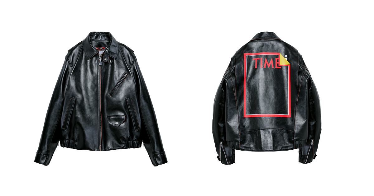 本日限りの出品】BANANA REPUBLIC レザージャケット sacai似 本日限り