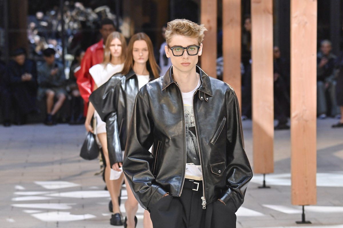 sacai レザージャケット 25AW sacai - sacai 25SS レザージャケットの