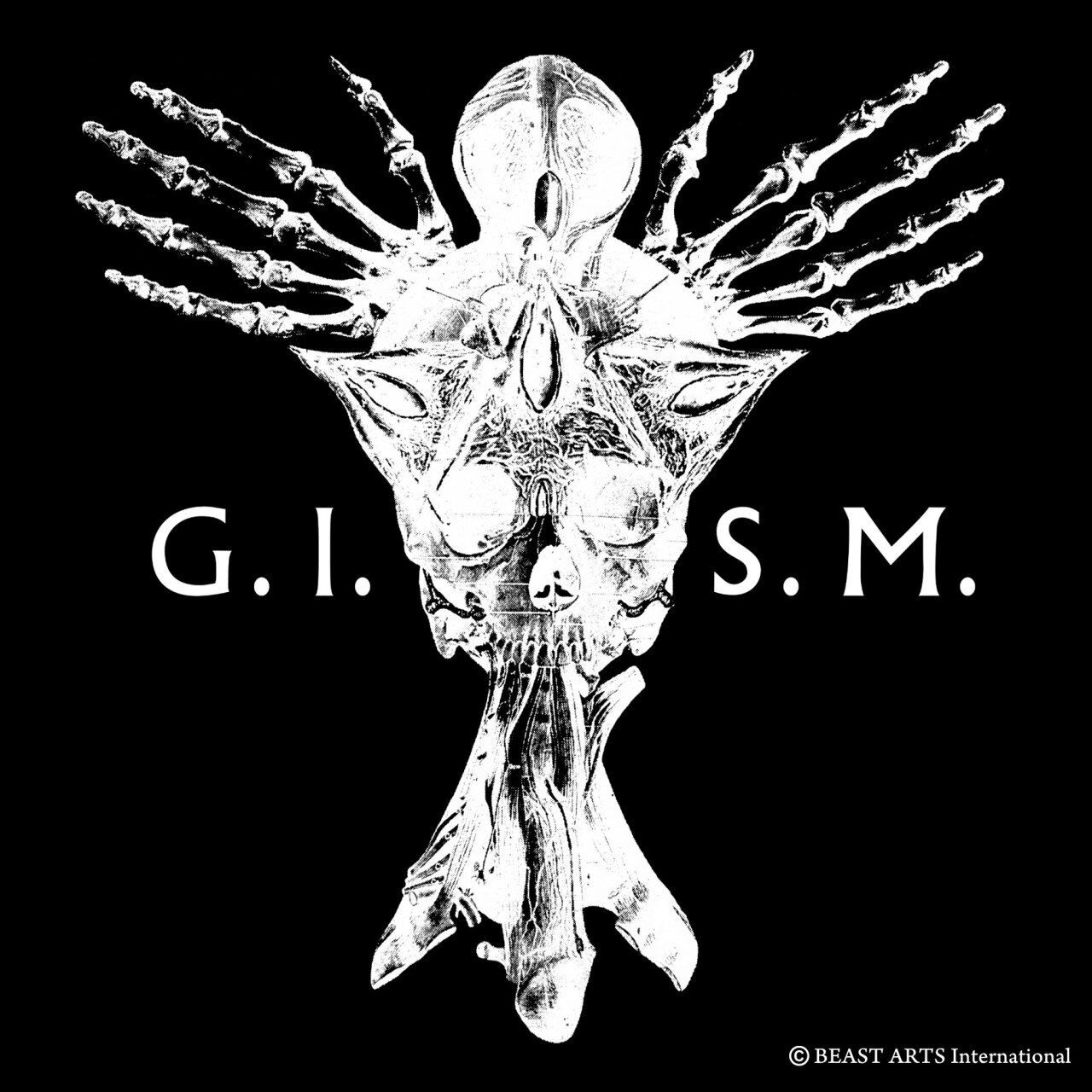 稀少美品/GISM/限定A4sizeシルクスクリーンポスターD/横山SAKEVI 稀少