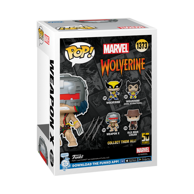 Funko POP! Marvel: Wolverine 50th – Ultimate Weapon X 3.74-in
