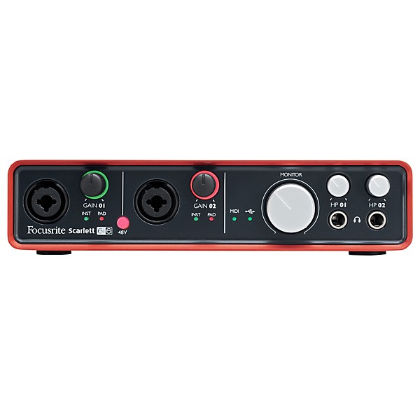 中古】FOCUSRITE Scarlett 6i6 オーディオインターフェイス Focusrite