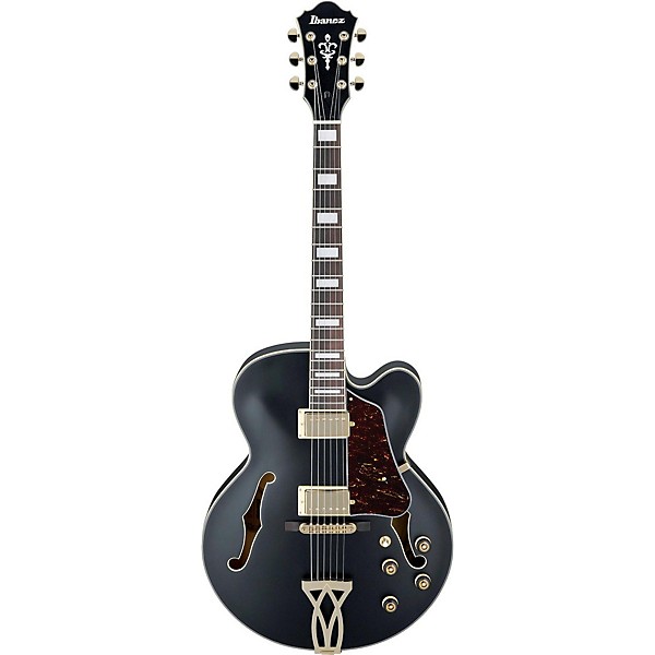Ibanez Artcore AF75G Hollowbody Electric Guitar Flat Black