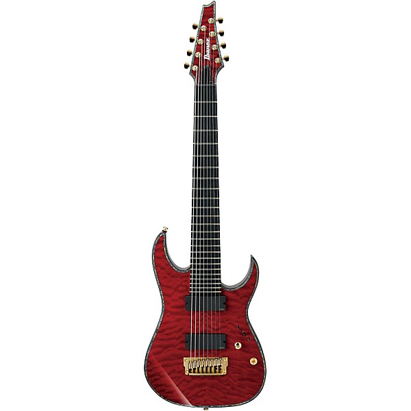 Open Box Ibanez Iron Label RG Series RGIX28FEQM 8-String Electric