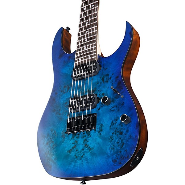 Ibanez RG Series RG7421PB 7-String Electric Guitar Flat Sapphire