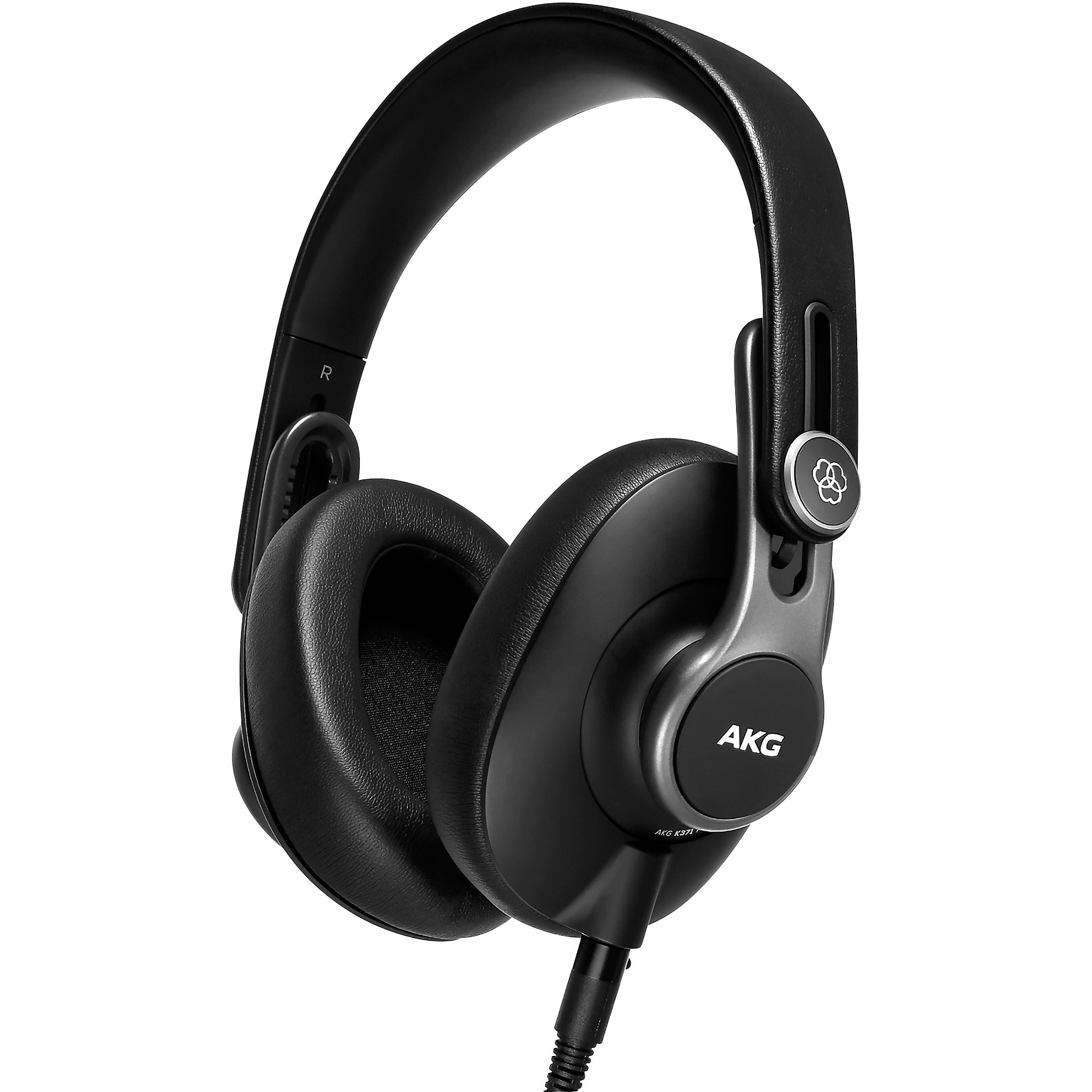 AKG K371 Closed-Back Studio Headphones Black | Guitar Center