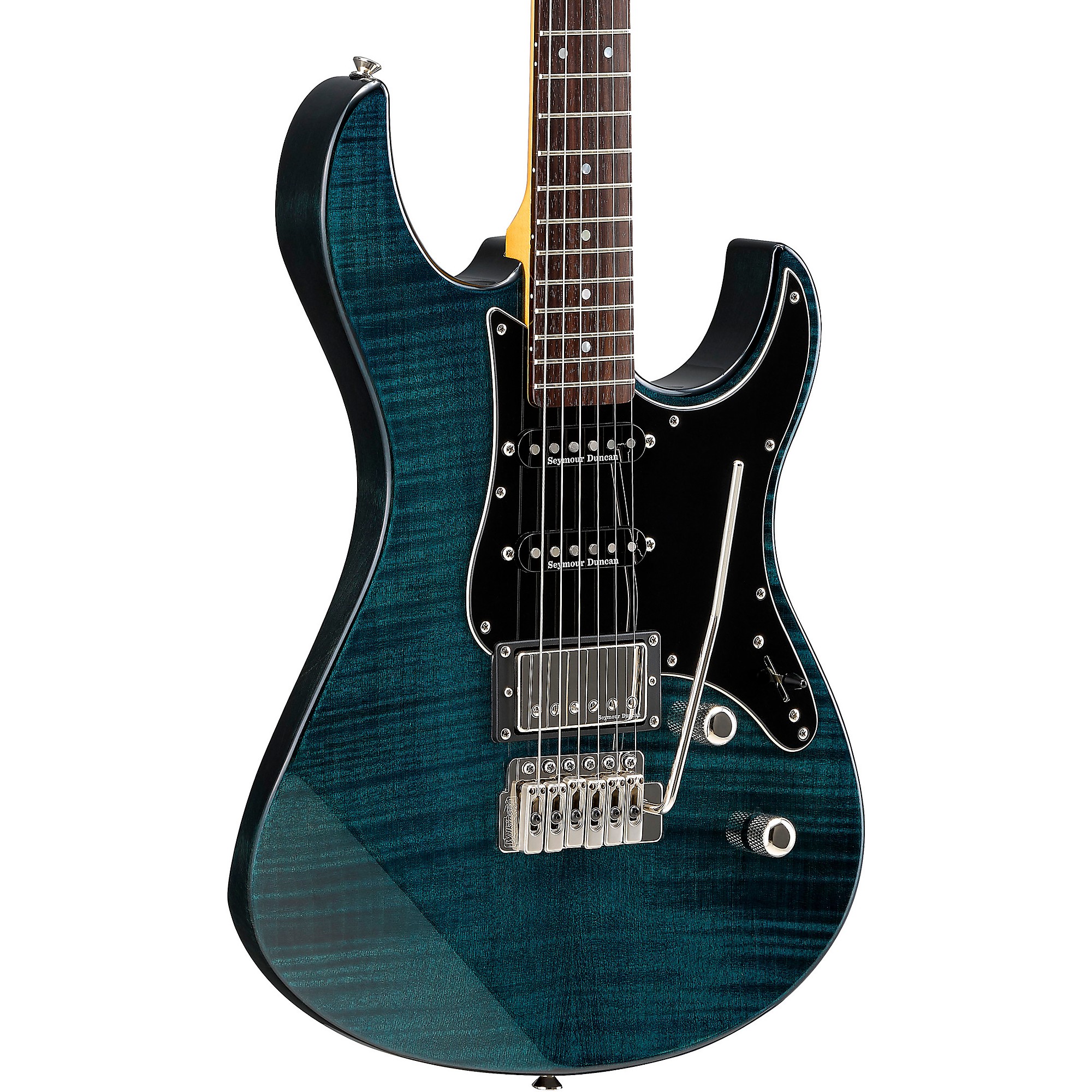 Yamaha Pacifica PAC612VIIFM Flame Maple Electric Guitar Indigo