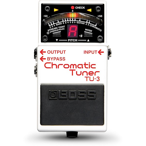BOSS TU-3 Chromatic Tuner Pedal | Guitar Center