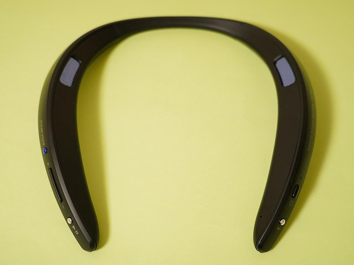 テレワークの耳のストレスを解消？ シャープの最新ネックスピーカー
