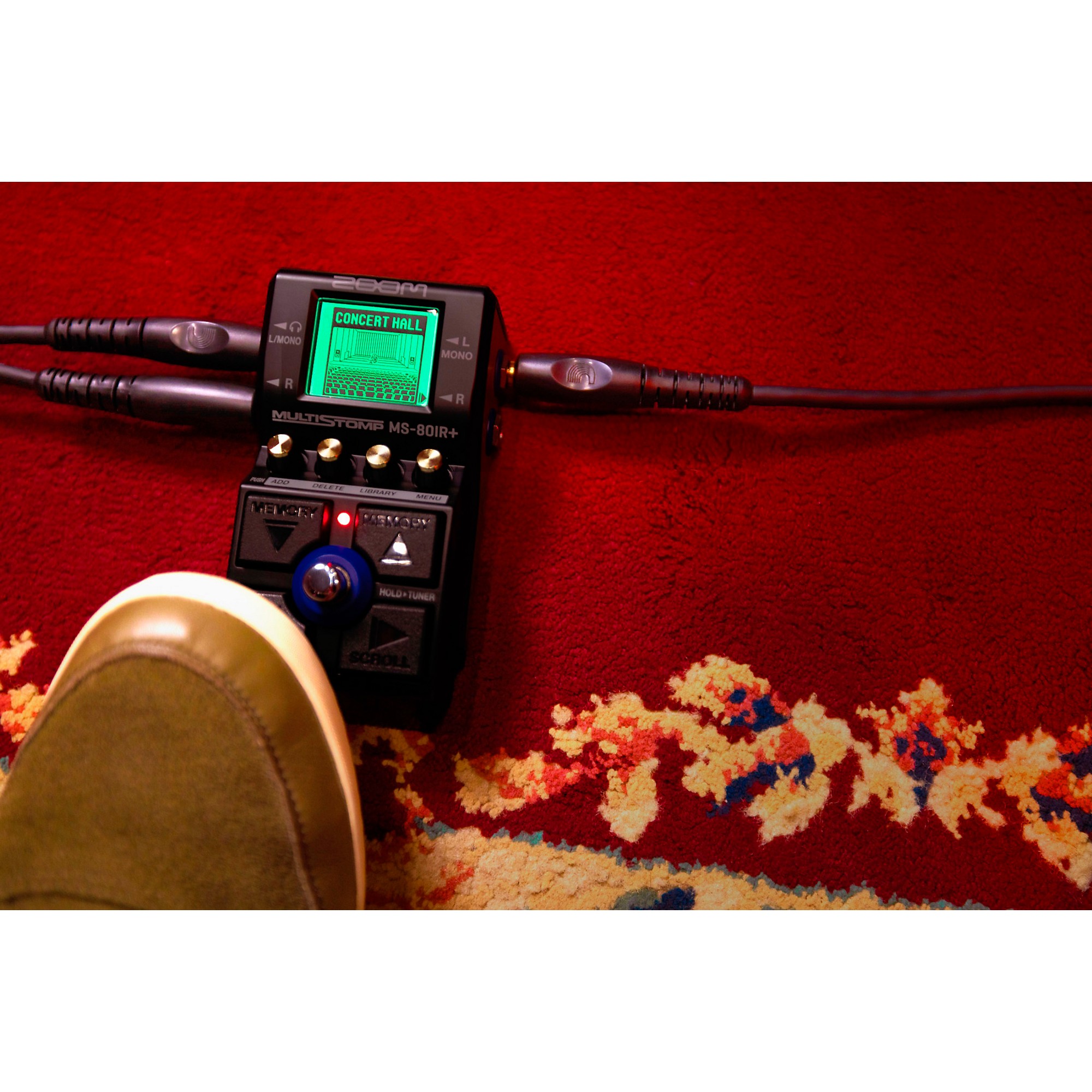 Zoom MS-80IR+ MultiStomp Pedal with Multi-Layer IR Technology