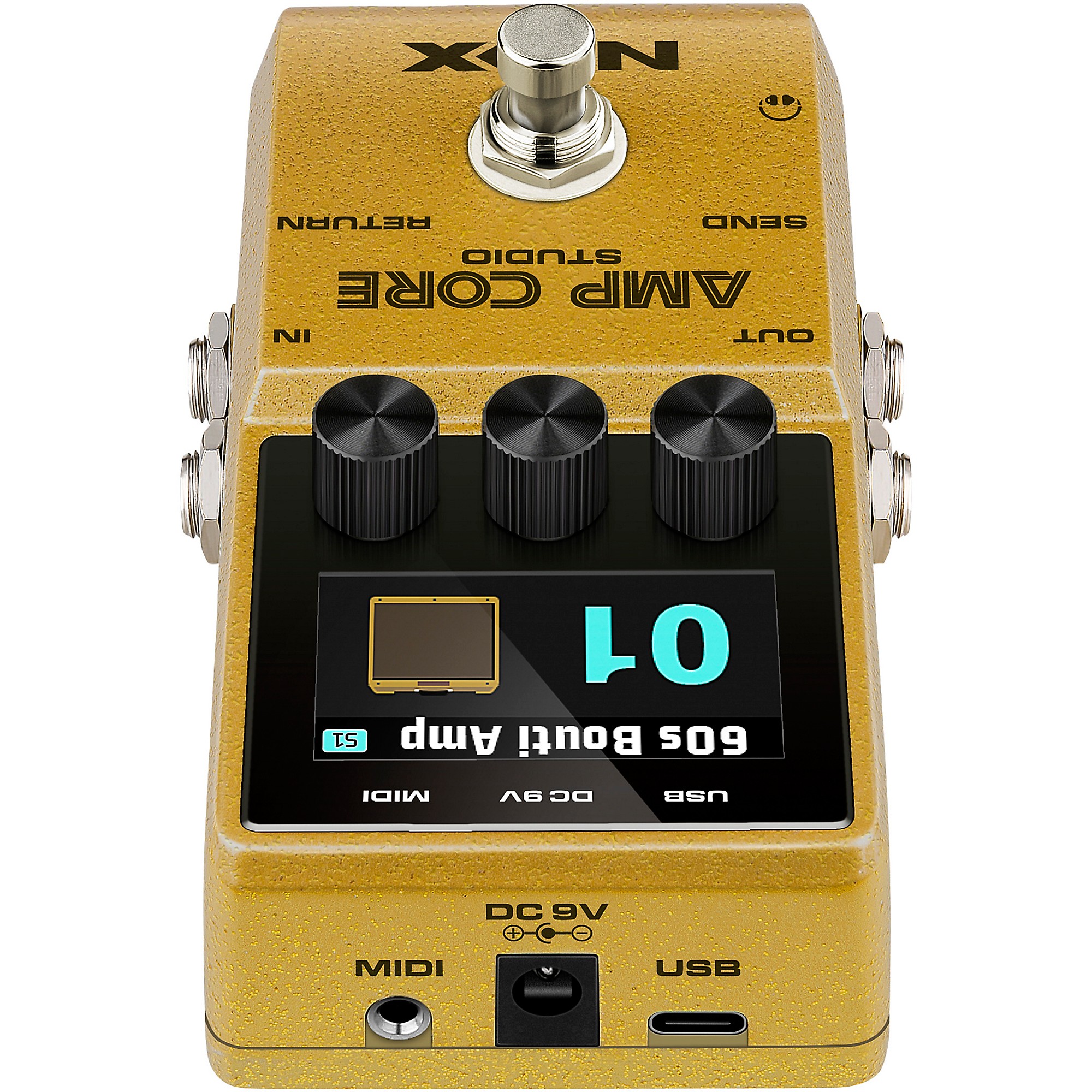 ギター NUX AMP CORE NUX Amp Core Studio Amp Modeling Pedal | Music