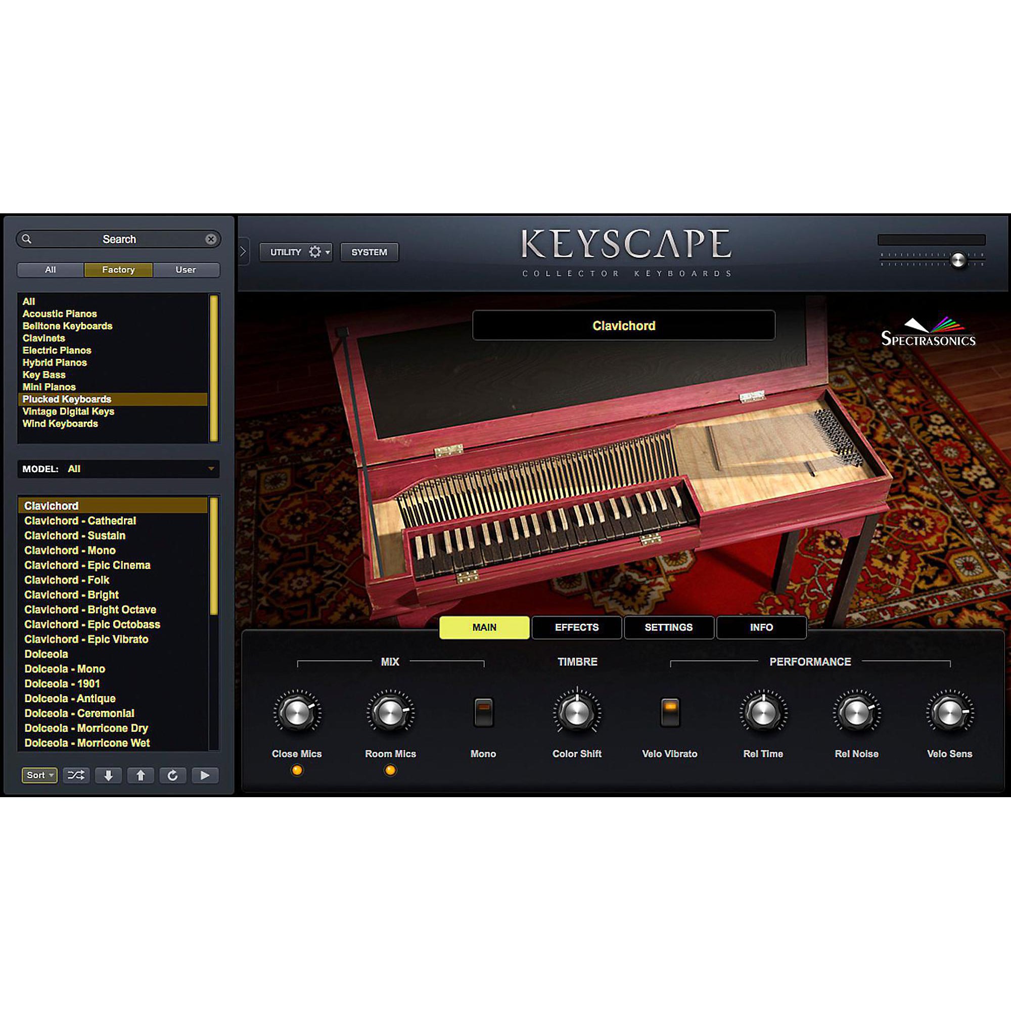 DTM・DAW KEYSCAPE COLLECTOR KEYBOARDS Spectrasonics Keyscape