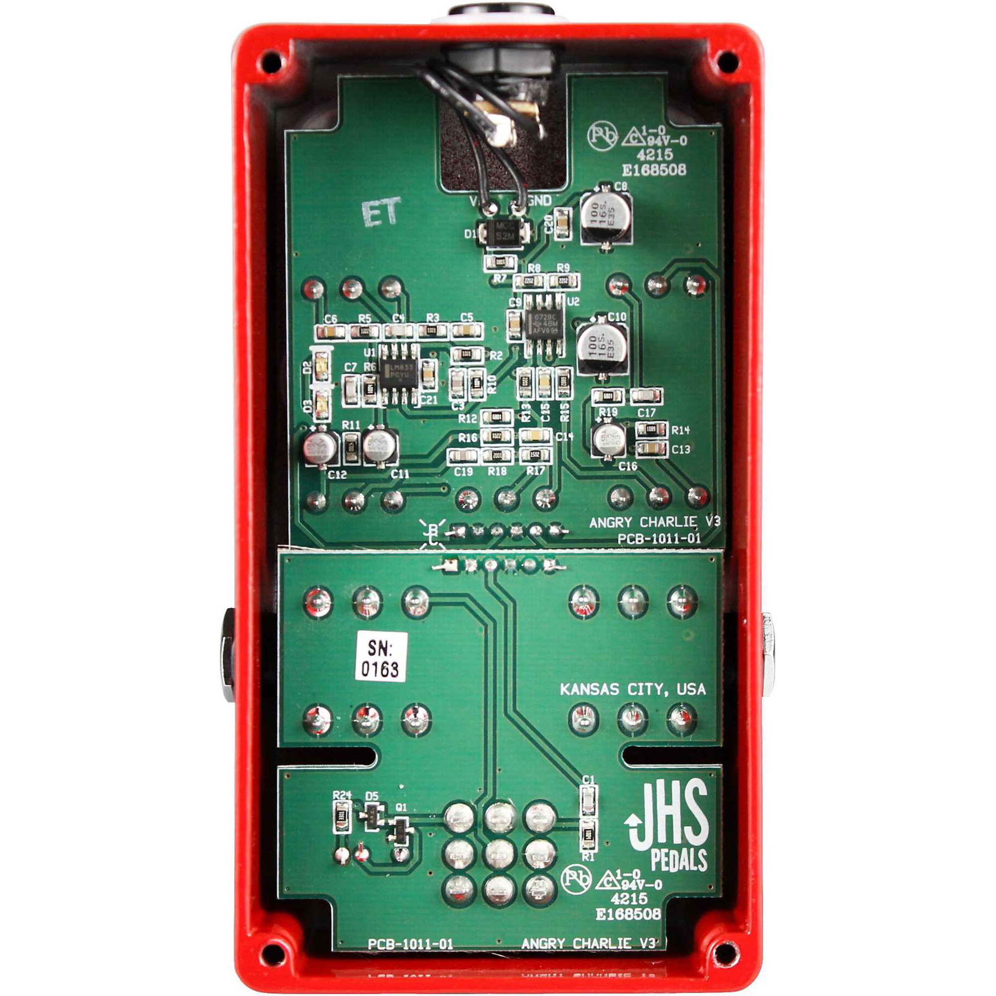 JHS Angry Charlie v3 クローン 自作エフェクター JHS Pedals Angry