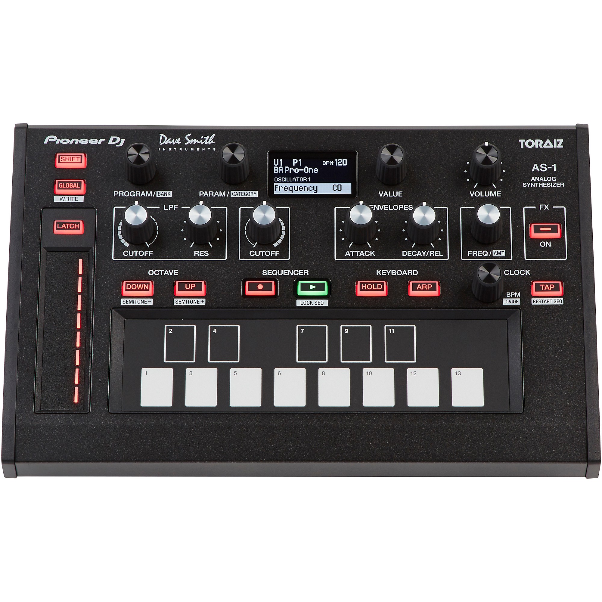 Pioneer DJ TORAIZ AS-1 Monophonic Analog Synthesizer | Music & Arts