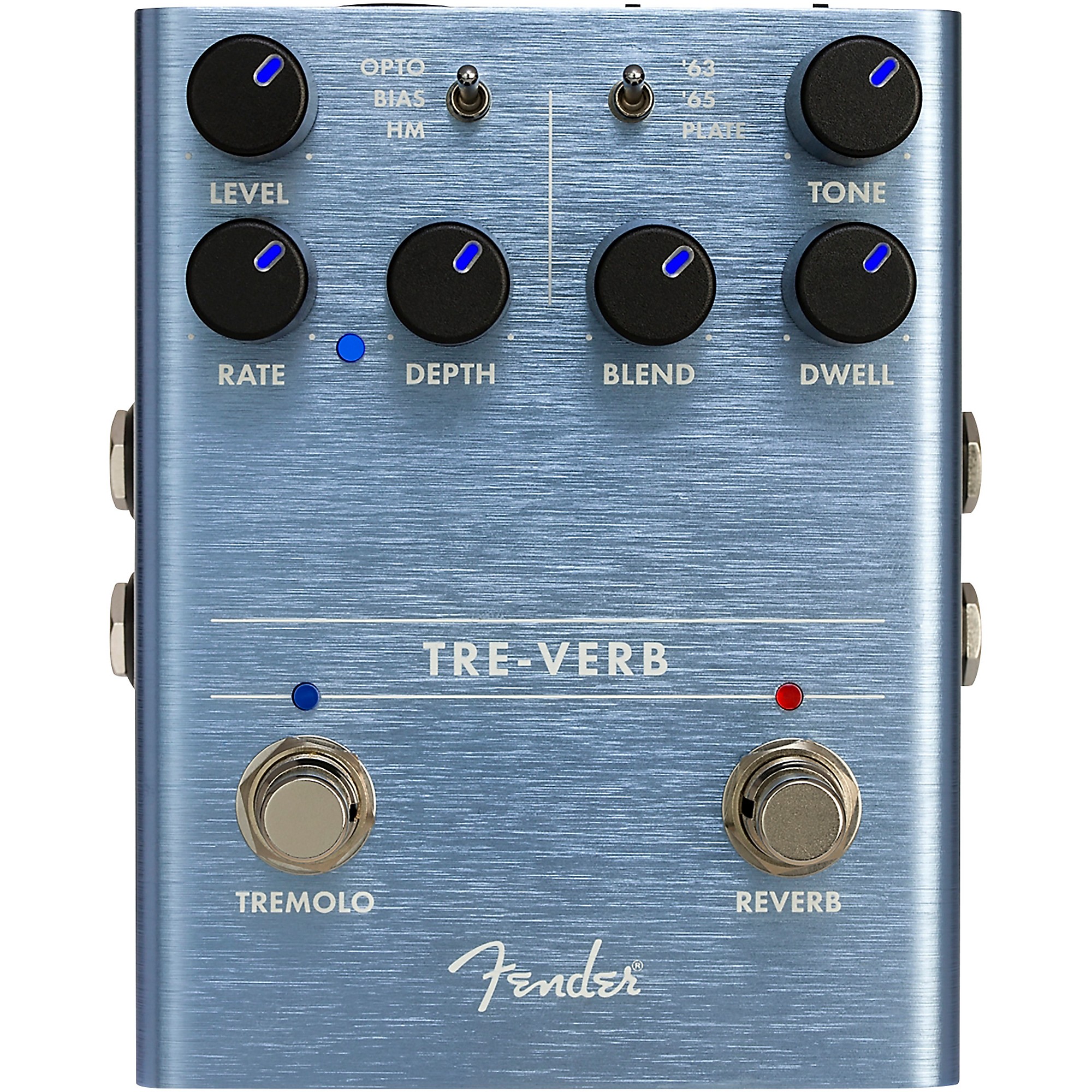 Fender Tre-Verb Digital Tremolo and Reverb Effects Pedal | Music