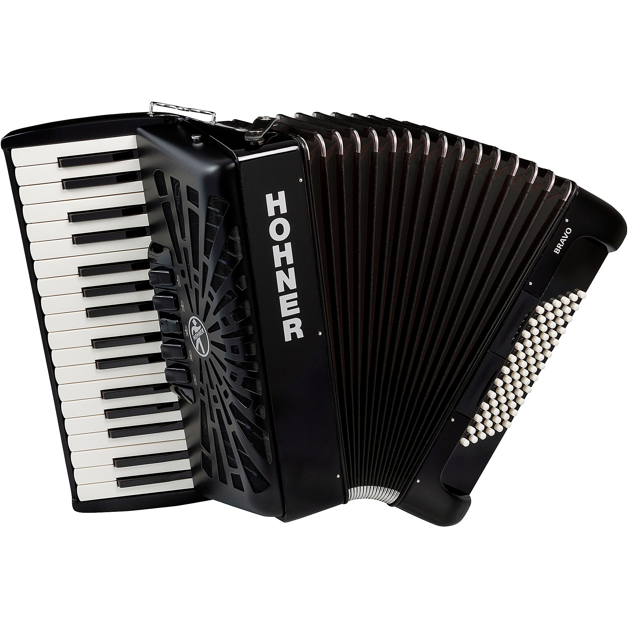 Hohner Bravo III 72 Accordion With Black Bellows | Music & Arts
