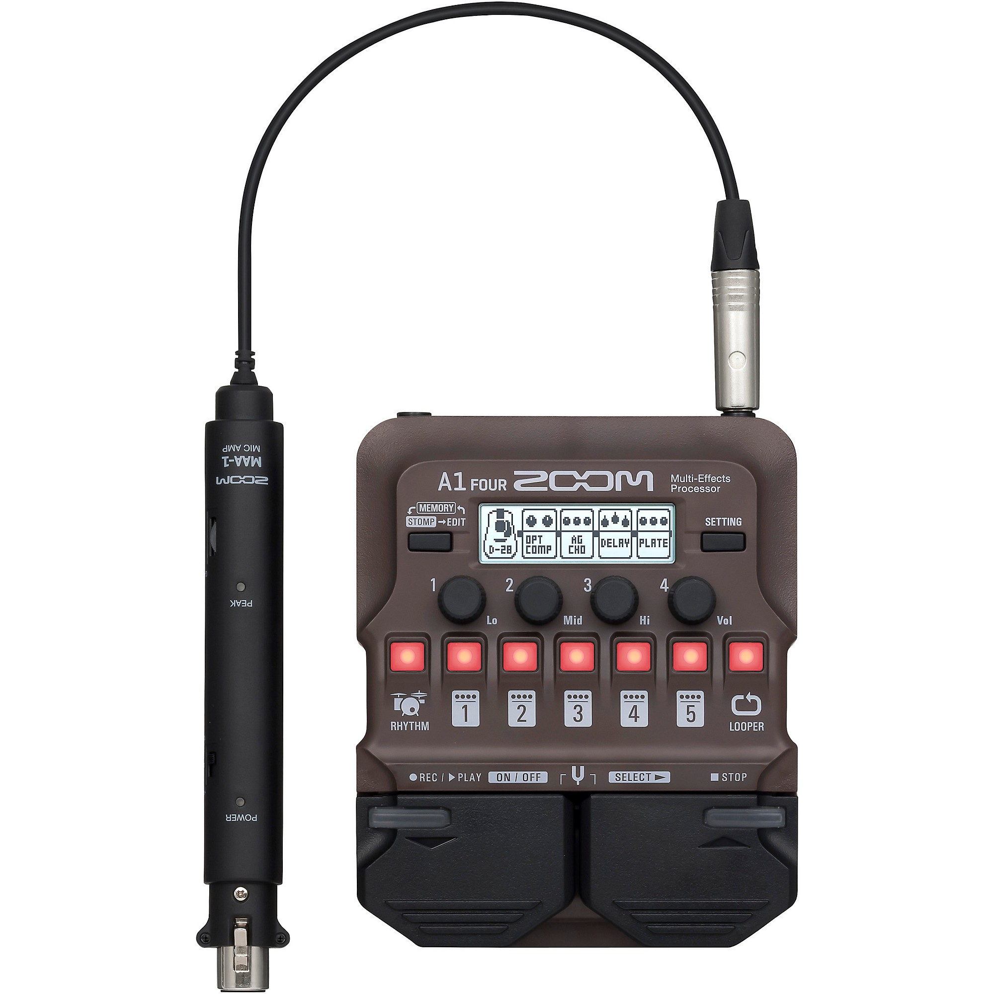 Zoom A1 Four Acoustic Multi-Effects Processor | Music & Arts