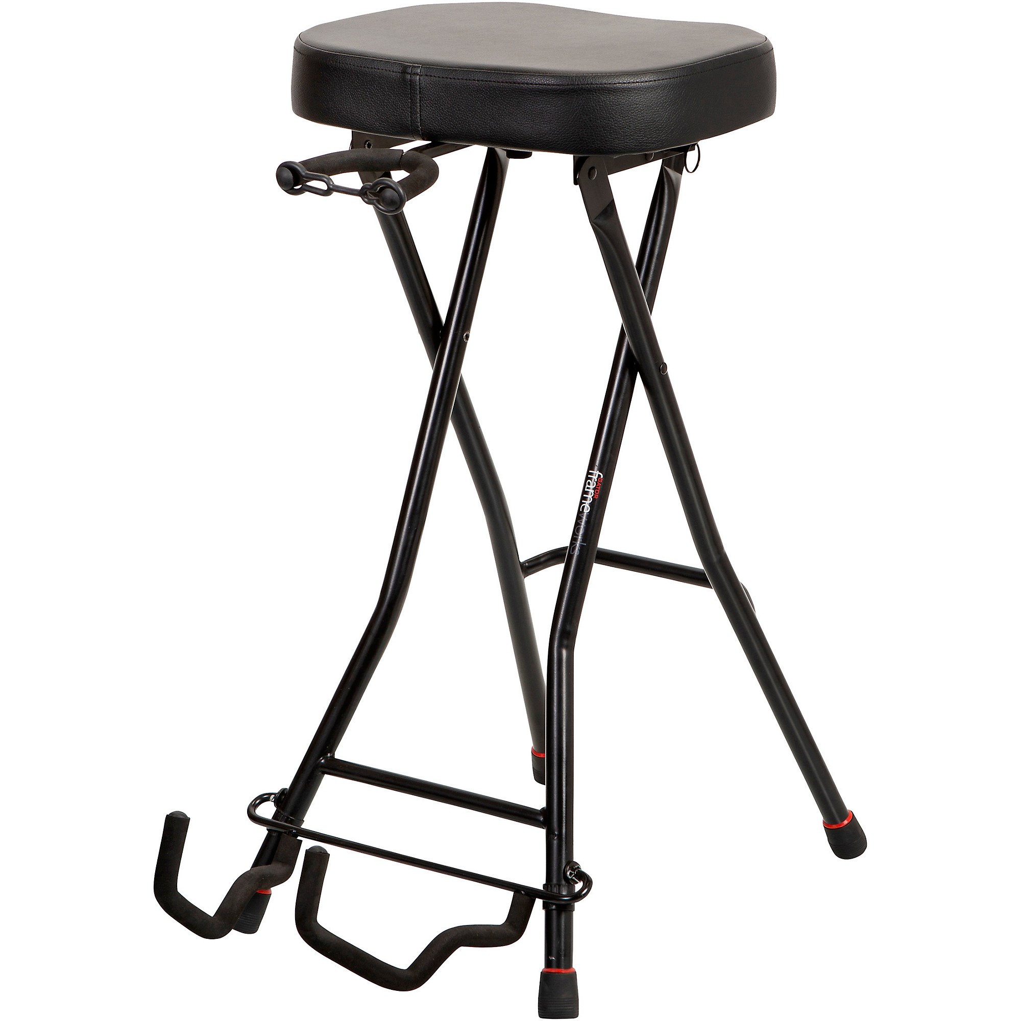 GUITAR STOOL WITH STAND+楽譜クリップ付き GUITAR STOOL WITH STAND+
