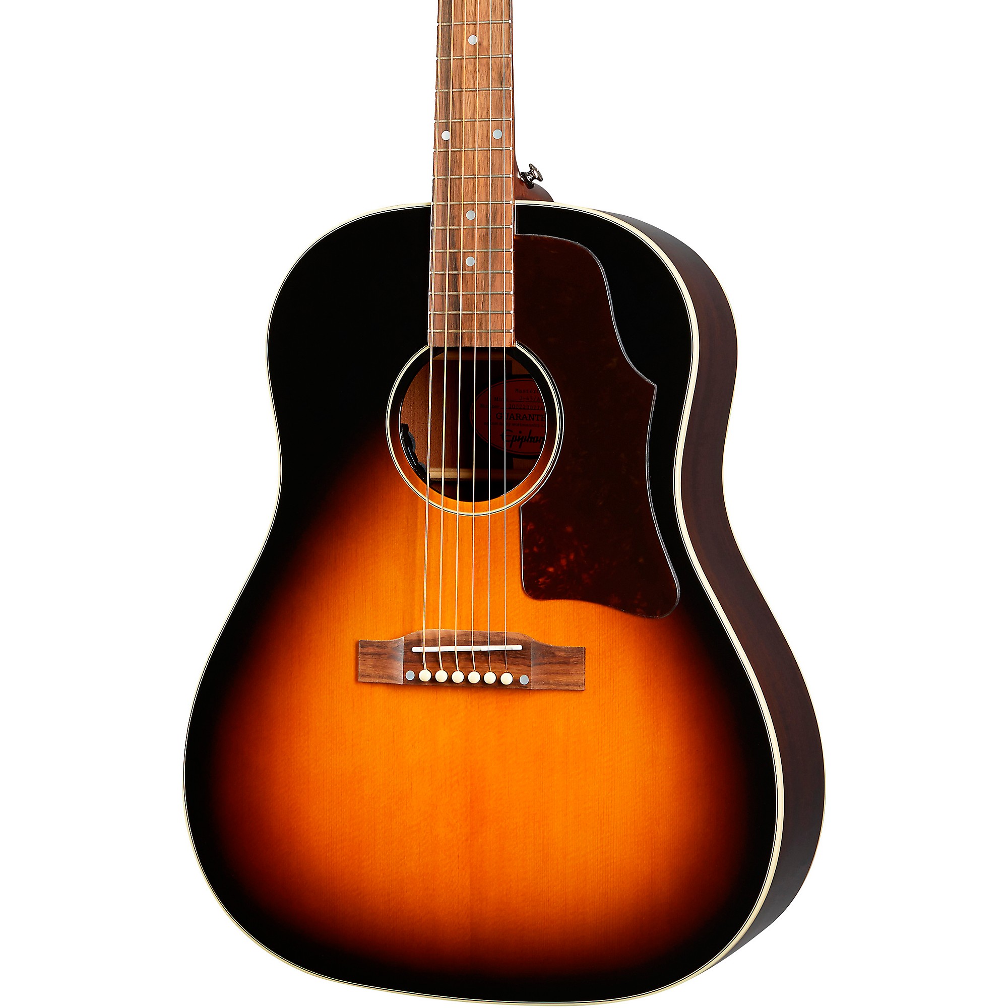 Epiphone Inspired by Gibson J-45 Acoustic-Electric Guitar | Music