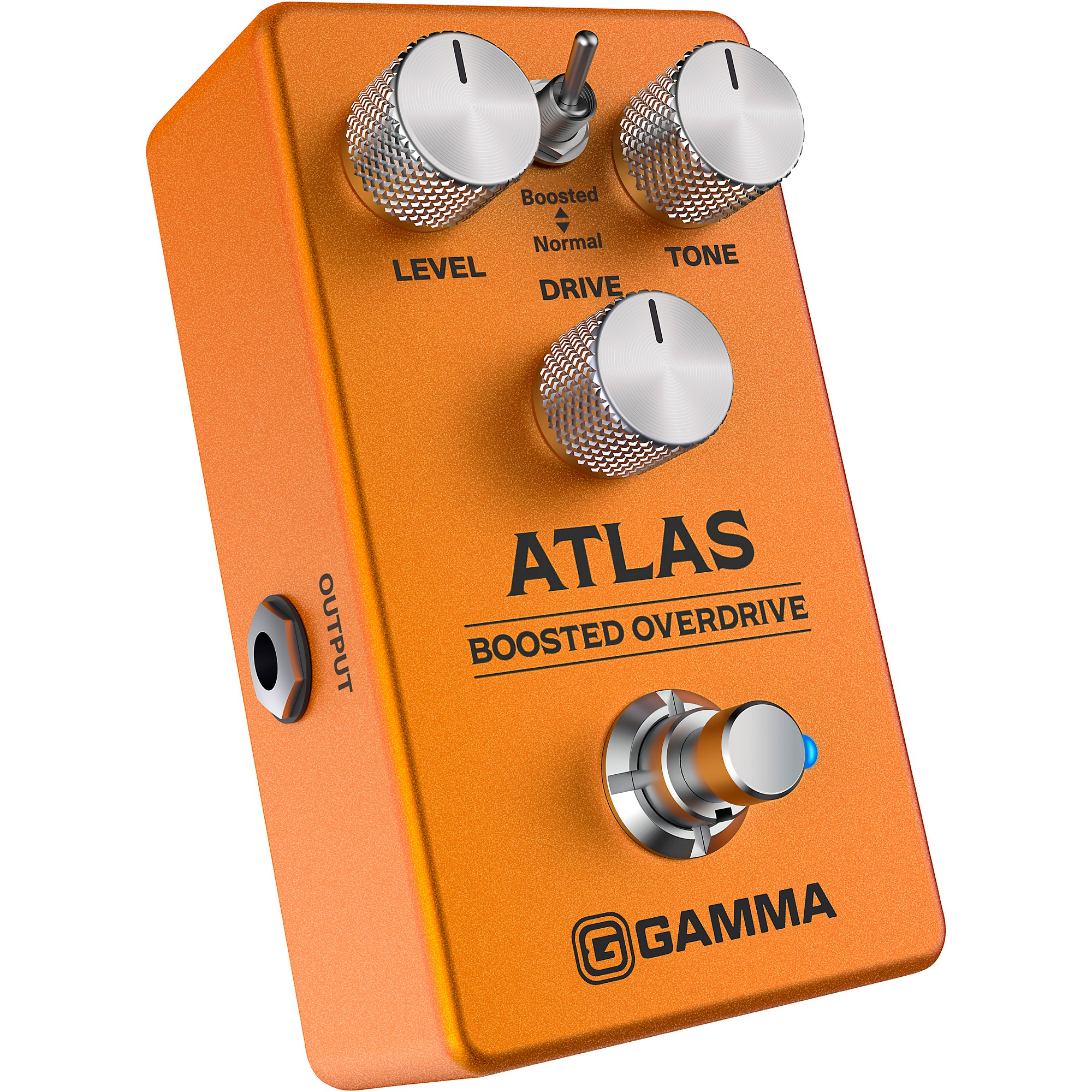 GAMMA Atlas Boosted Overdrive Effects Pedal | Music & Arts