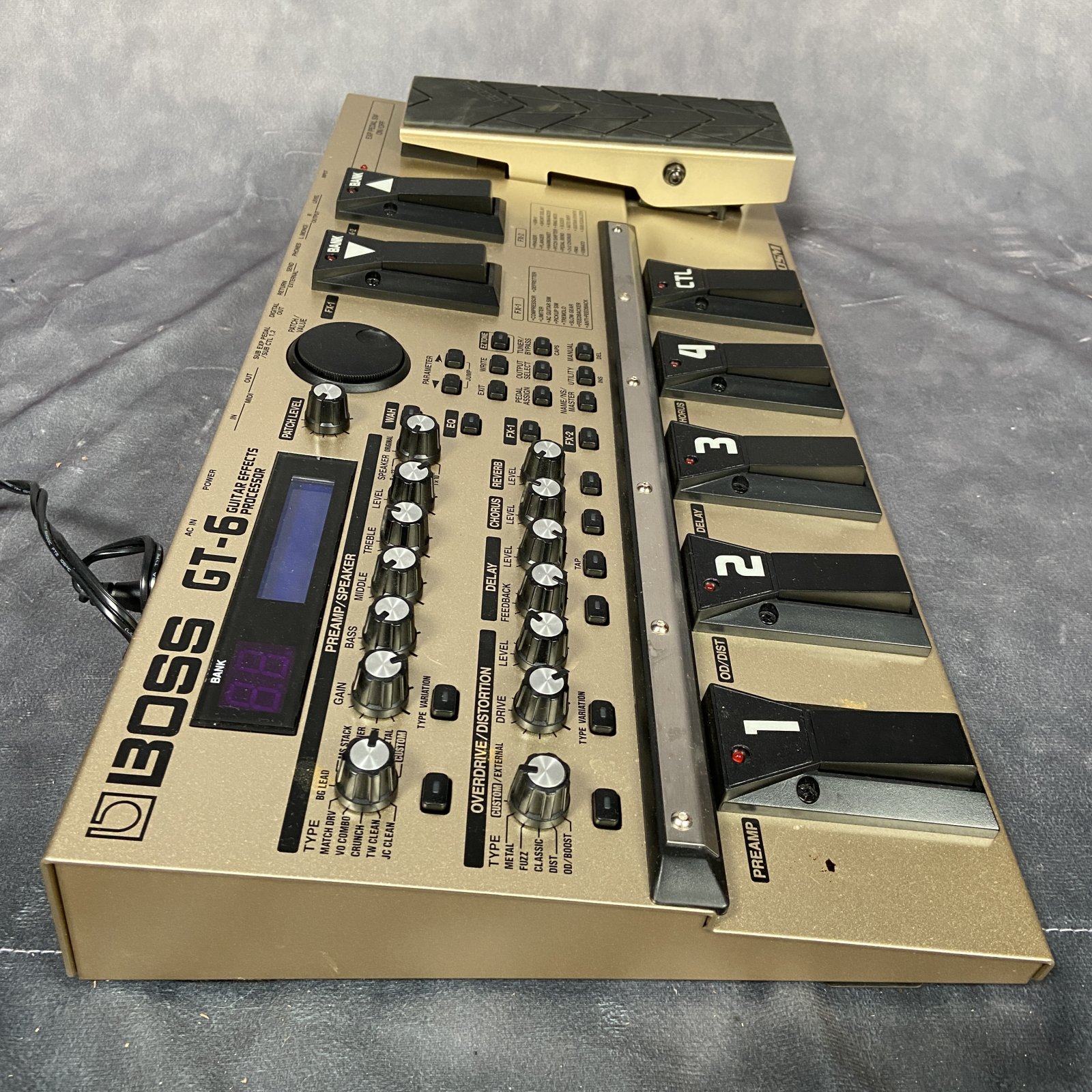 Used Boss GT-6 Guitar Effects Processor