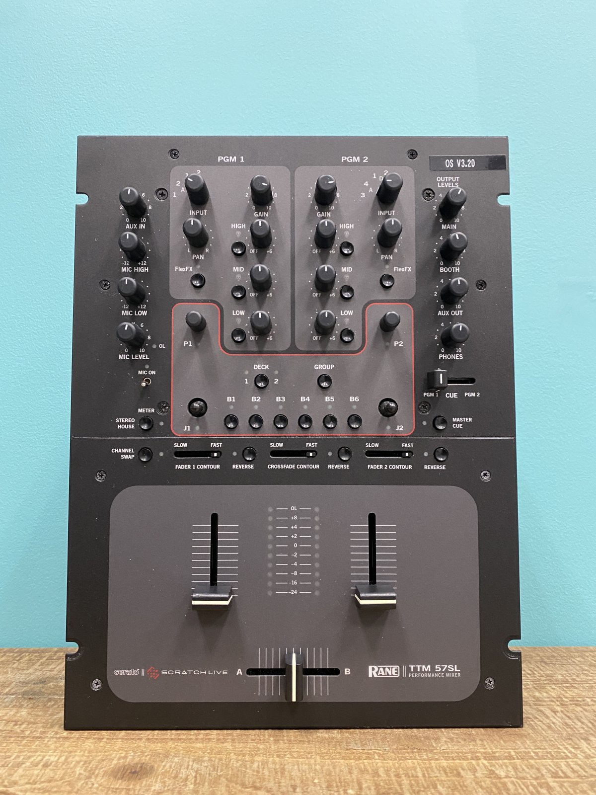 RANE TTM 57SL DJミキサー Rane TTM 57SL 2-Channel Serato