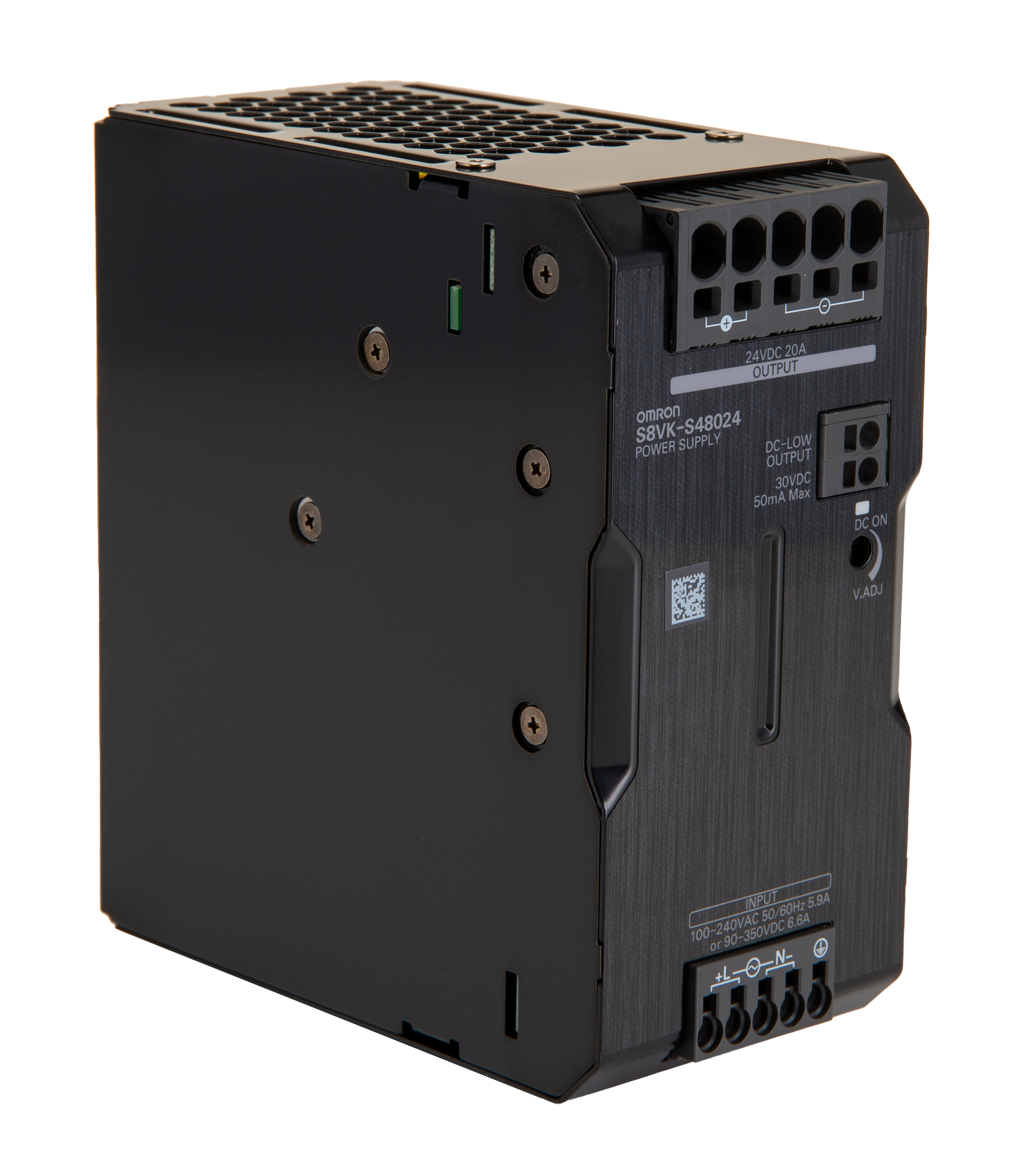 S8VK-S48024 | オムロン S8VK-S DINレール取付け用スイッチング電源