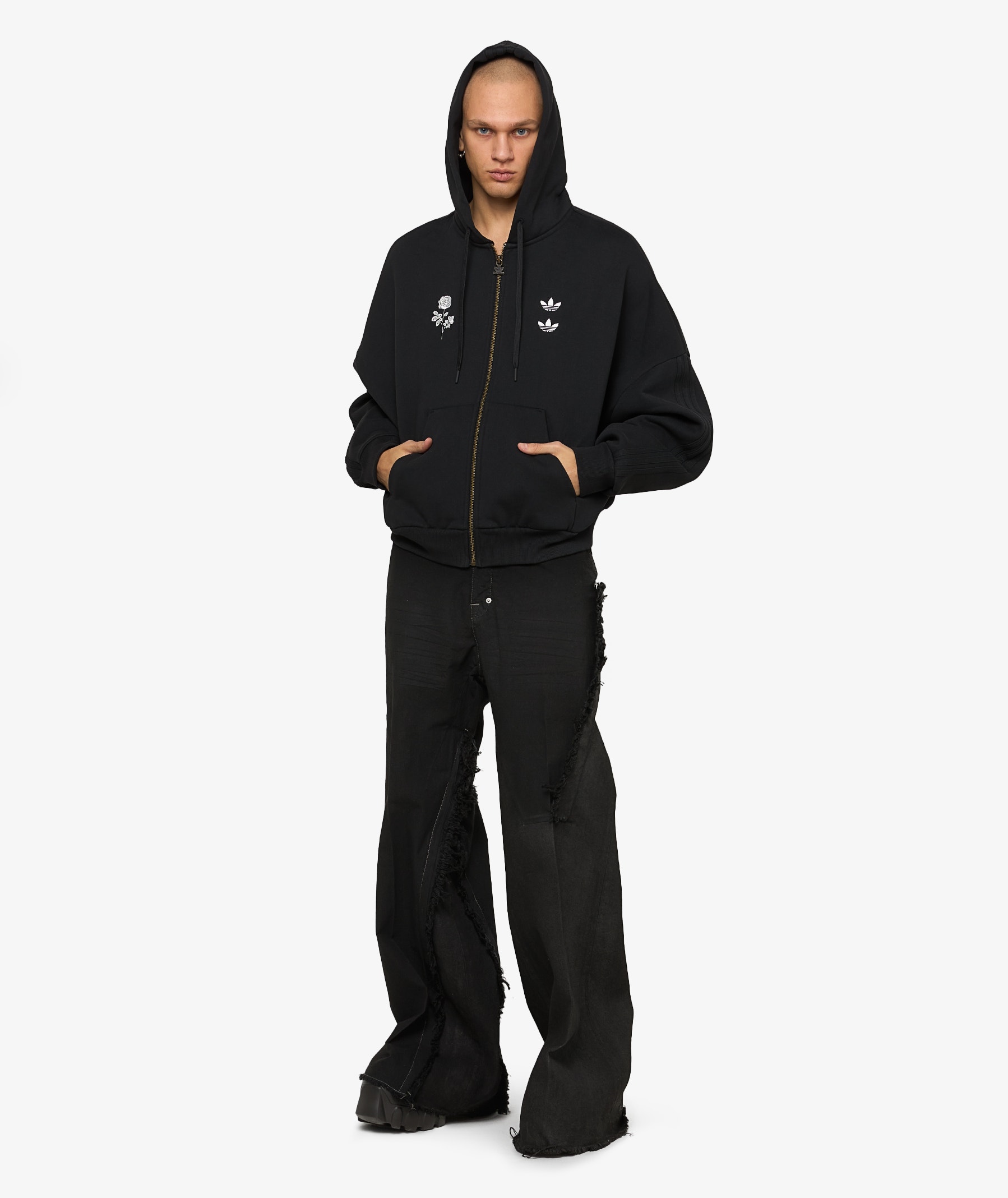 Hi-STANDARD HONGOLIAN HOODIE (BLACK) 未開封 HONGOLIAN HOODIE