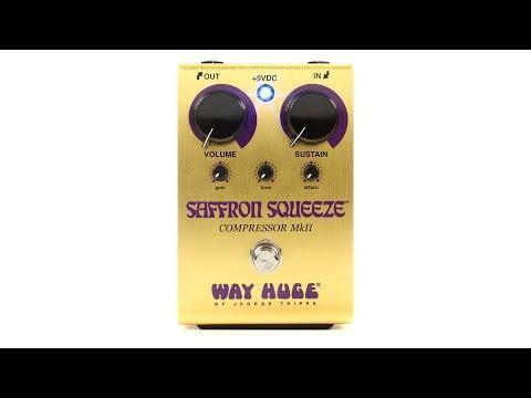 Way Huge Saffron Squeeze MkII Compressor Pedal Review by