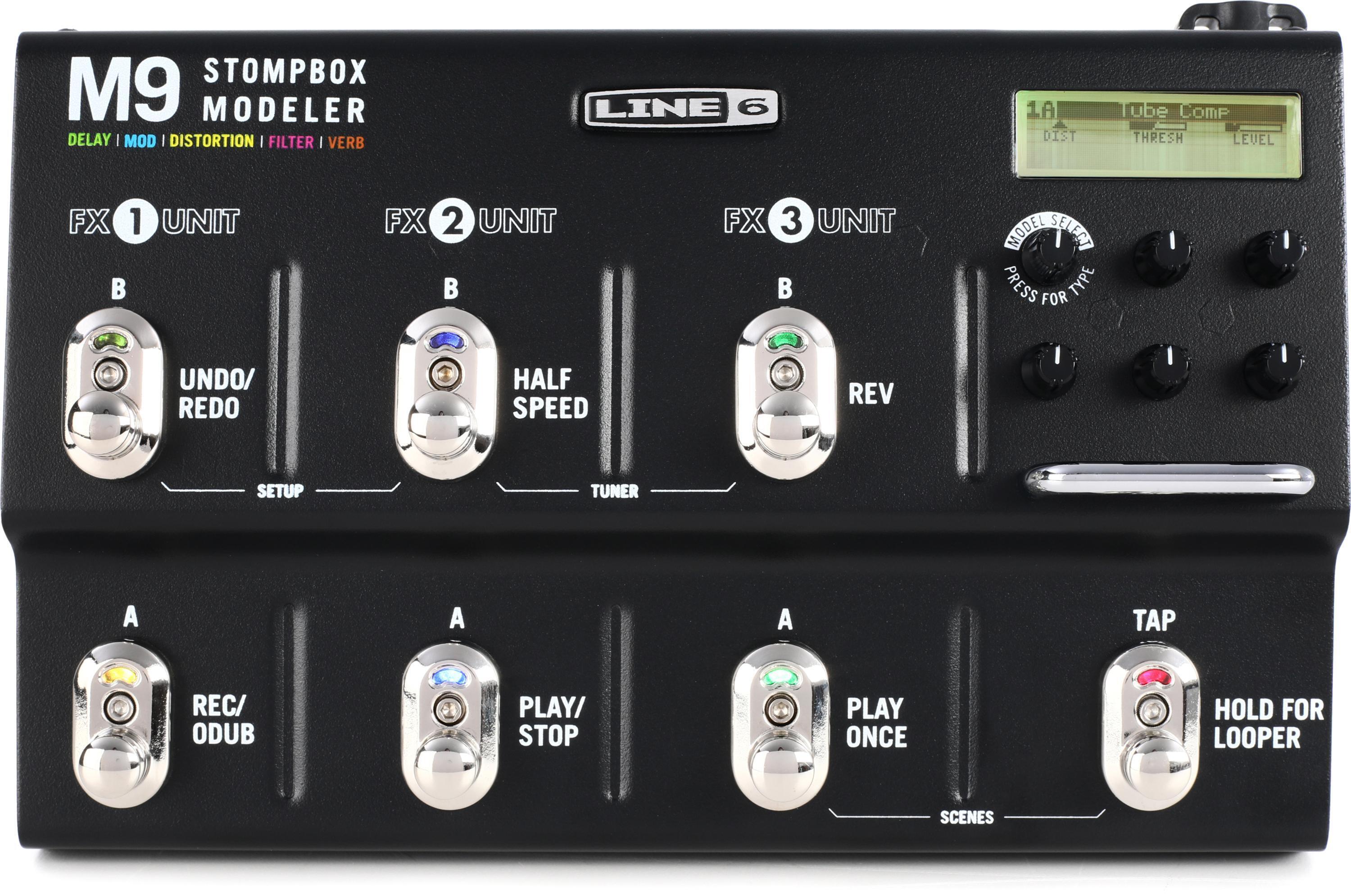 Line 6 M9 Stompbox Modeler Pedal | Sweetwater