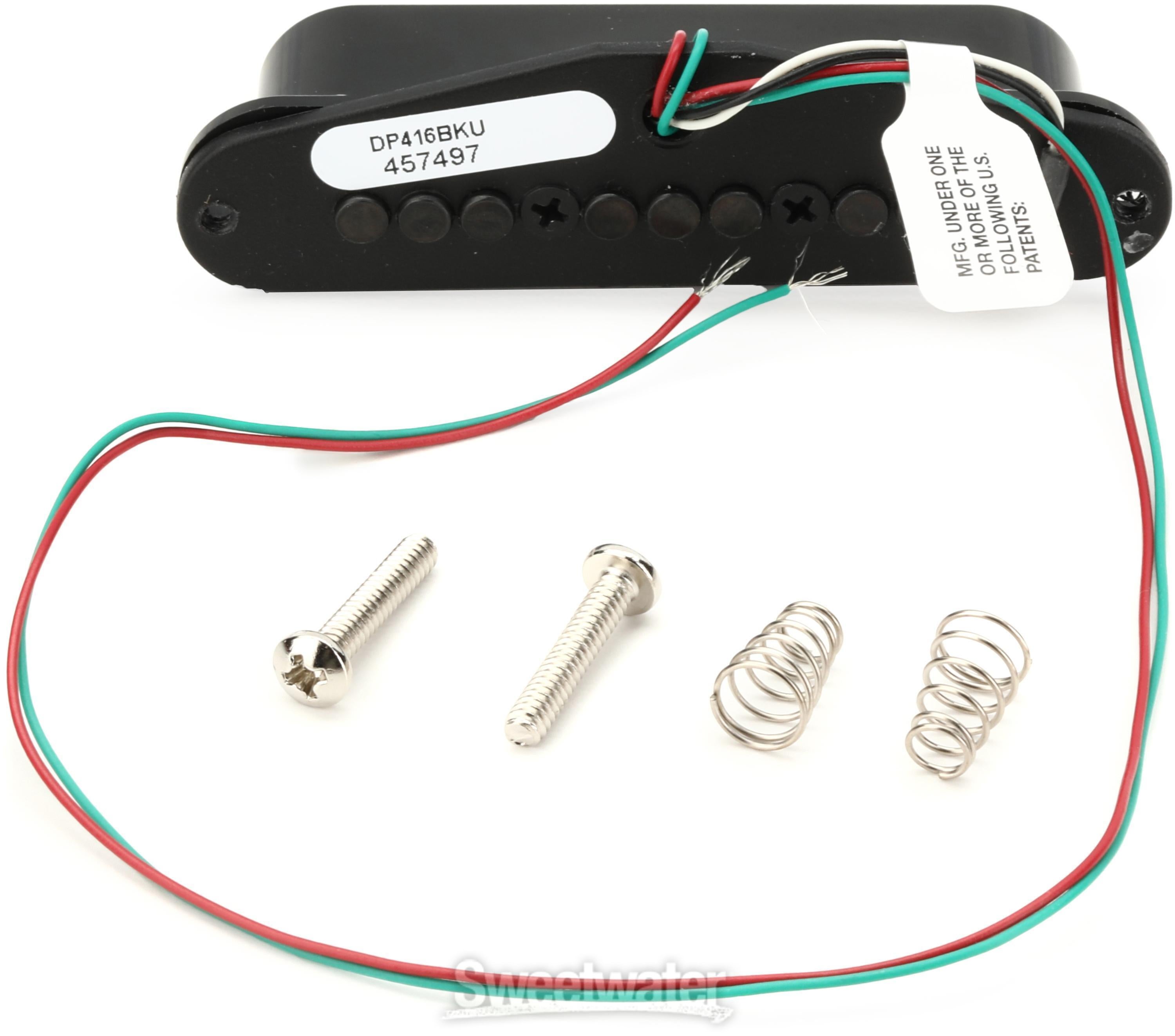 DiMarzio DP416 Area 61 Single Coil-sized Humbucker Pickup - Black