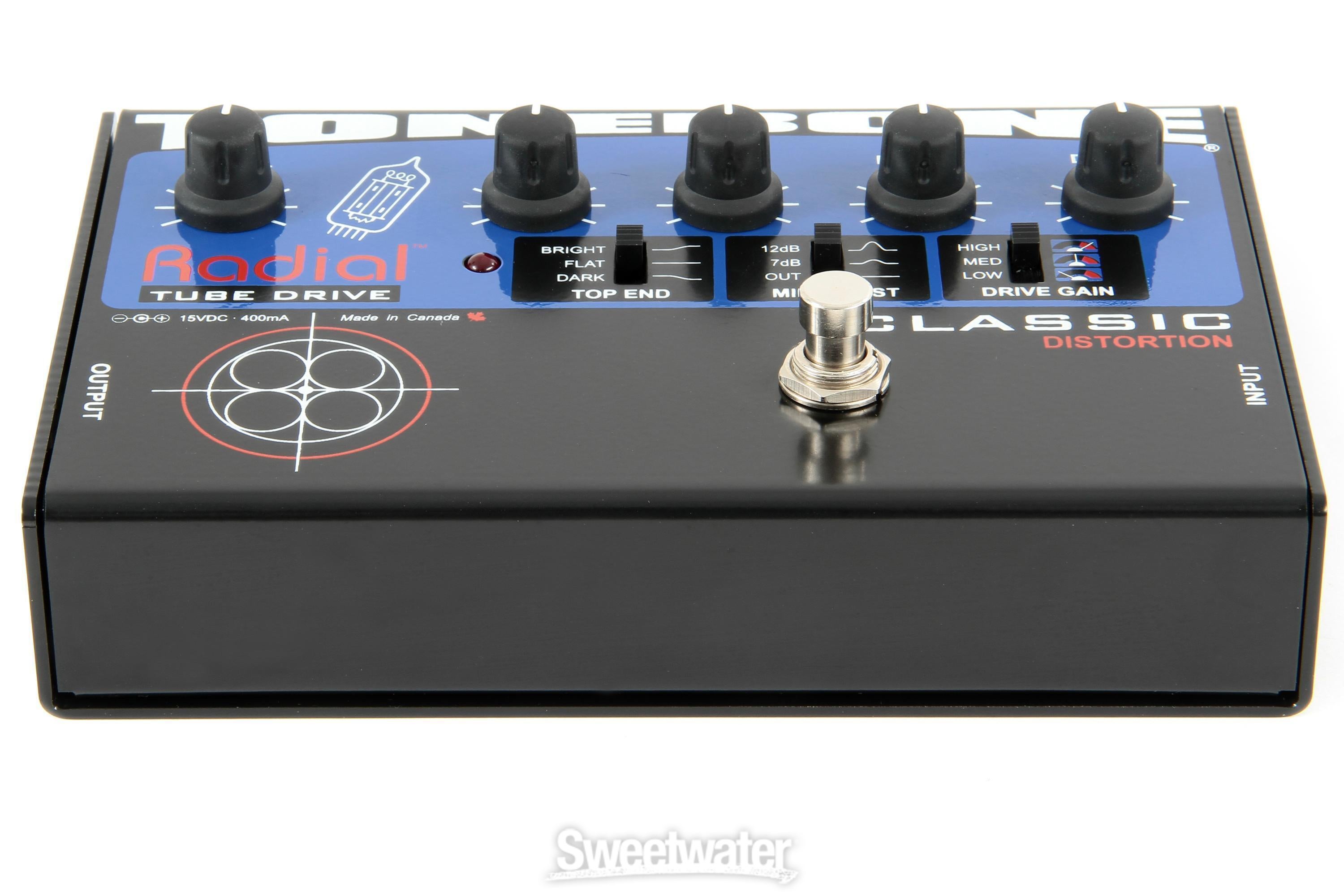 Radial Tonebone Classic Tube Distortion Pedal | Sweetwater