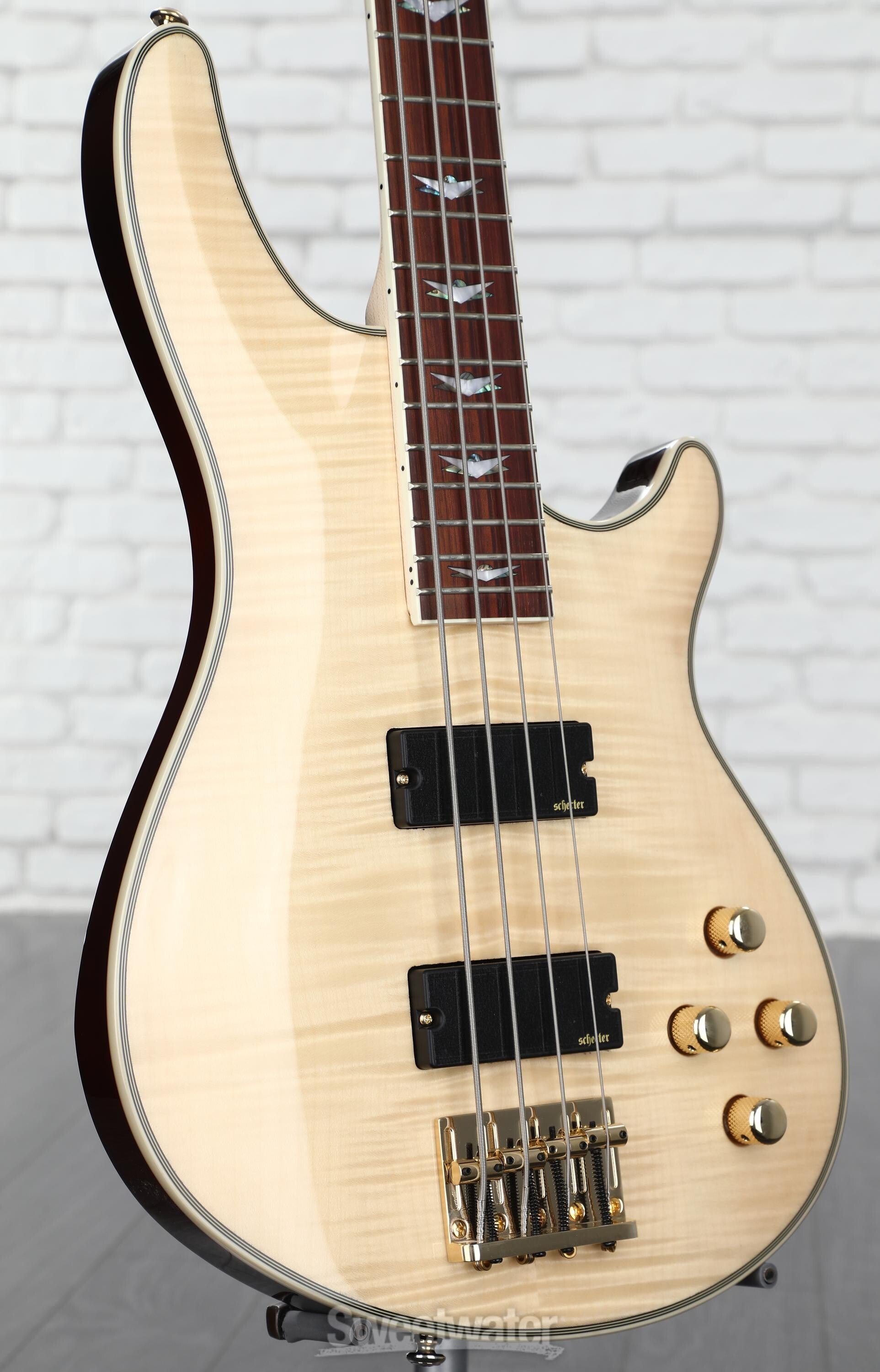 Schecter Omen Extreme-4 Bass Guitar - Natural | Sweetwater