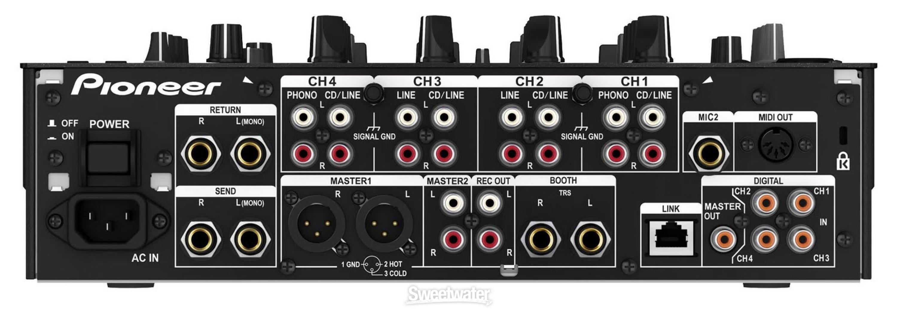 Pioneer DJ DJM-900nexus 4-channel DJ Mixer with Effects - Black