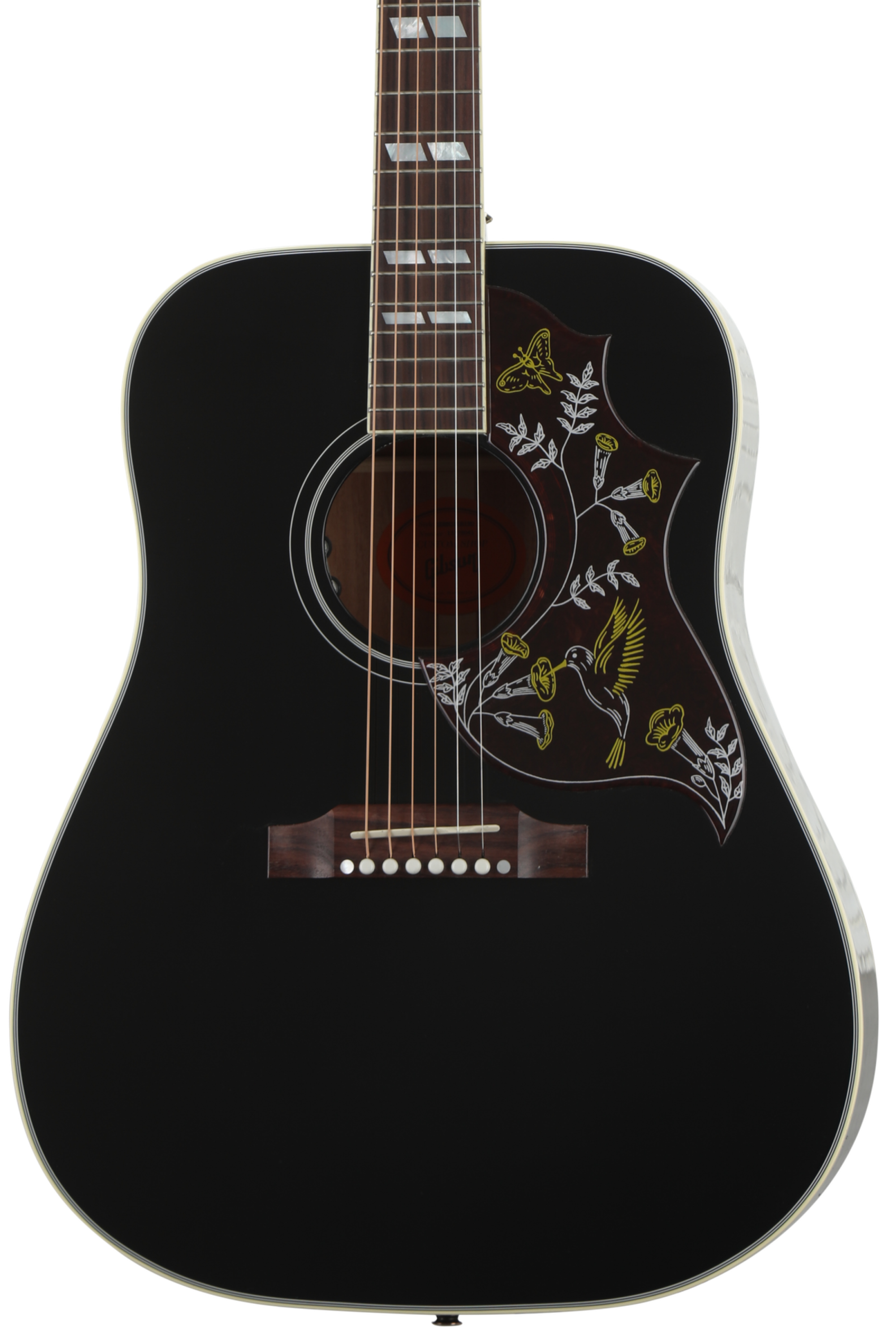 Gibson Acoustic Hummingbird - Ebony - Sweetwater Exclusive
