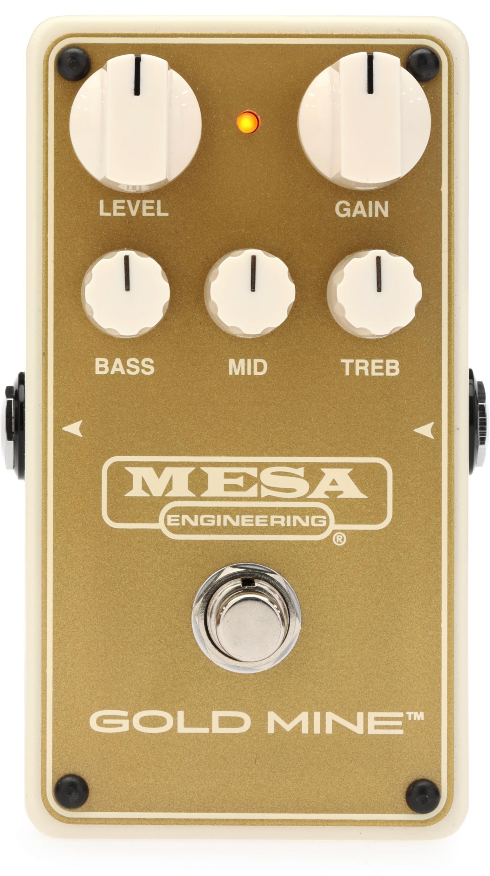 Mesa/Boogie Gold Mine Overdrive Pedal | Sweetwater