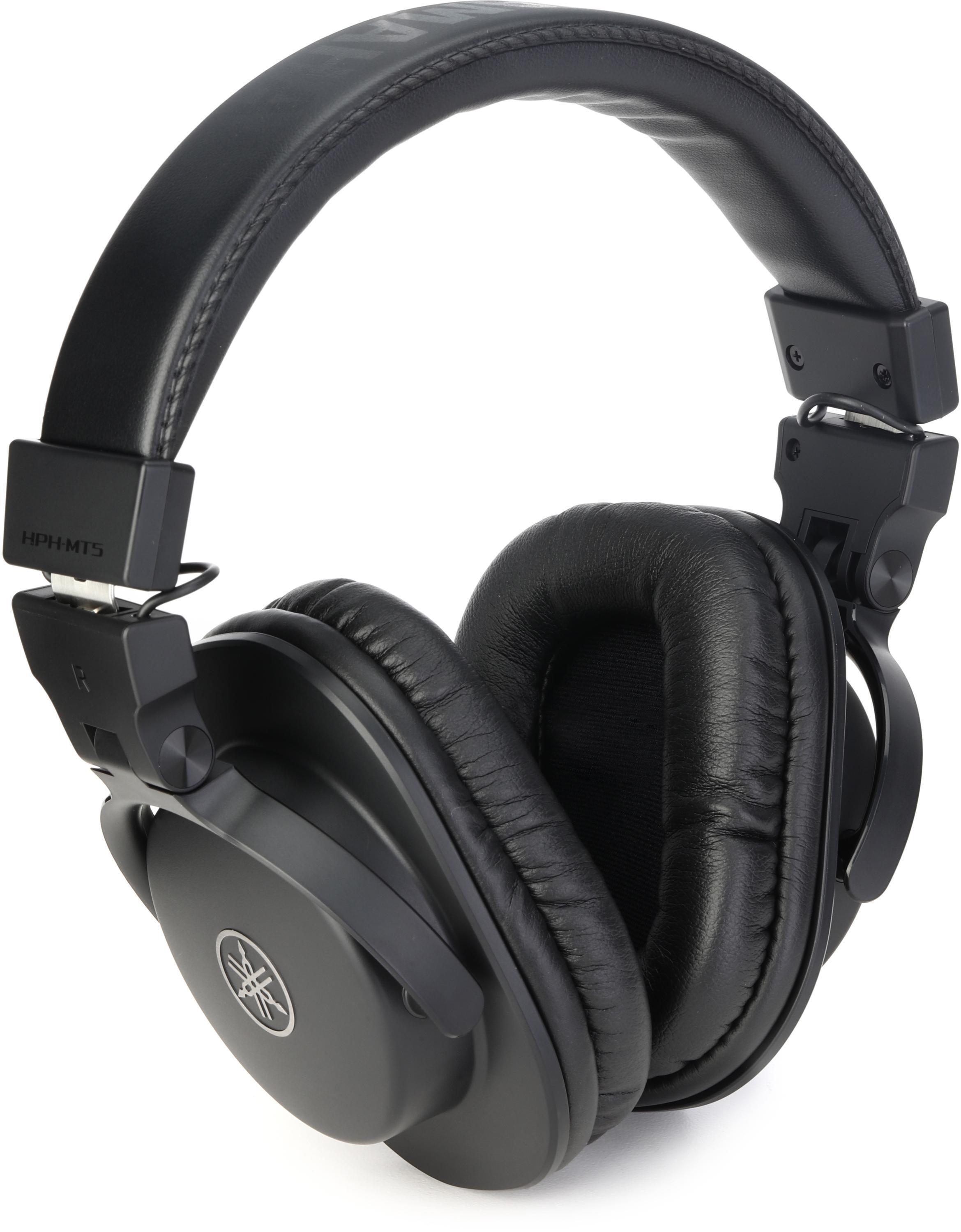 Yamaha HPH-MT5 Over-ear Headphones - Black | Sweetwater
