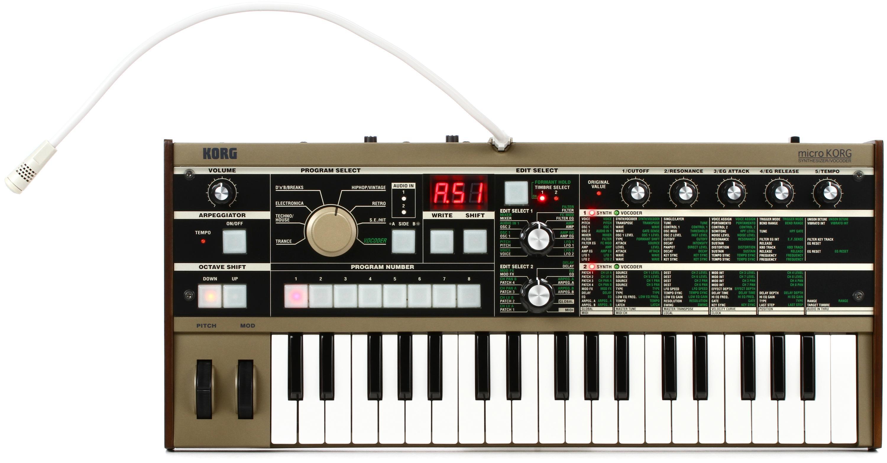 KORG microSAMPLER 37鍵 Korg microSampler Sampling Keyboard | zZounds
