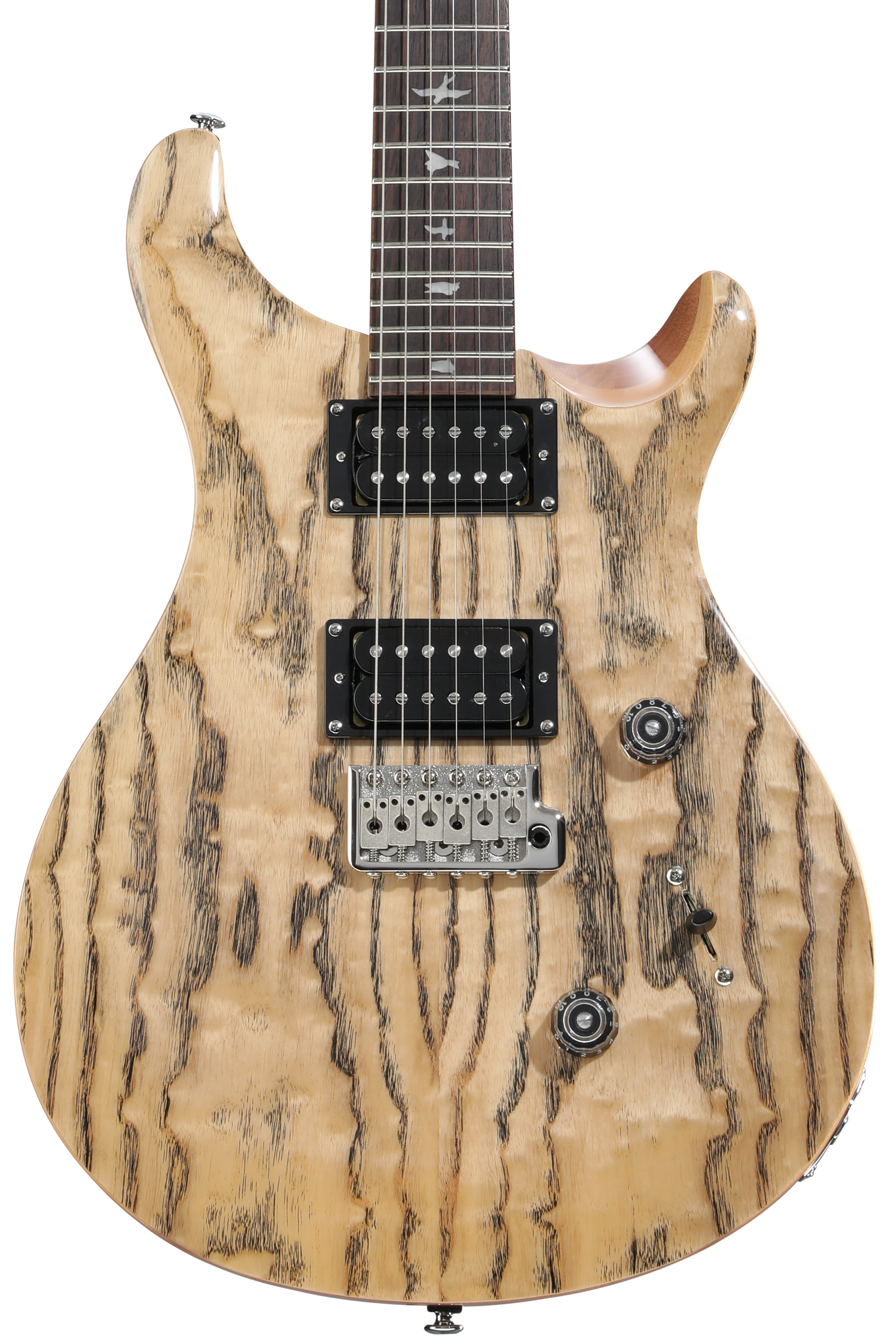 PRS SE Custom 24 Exotic Electric Guitar - Natural | Sweetwater