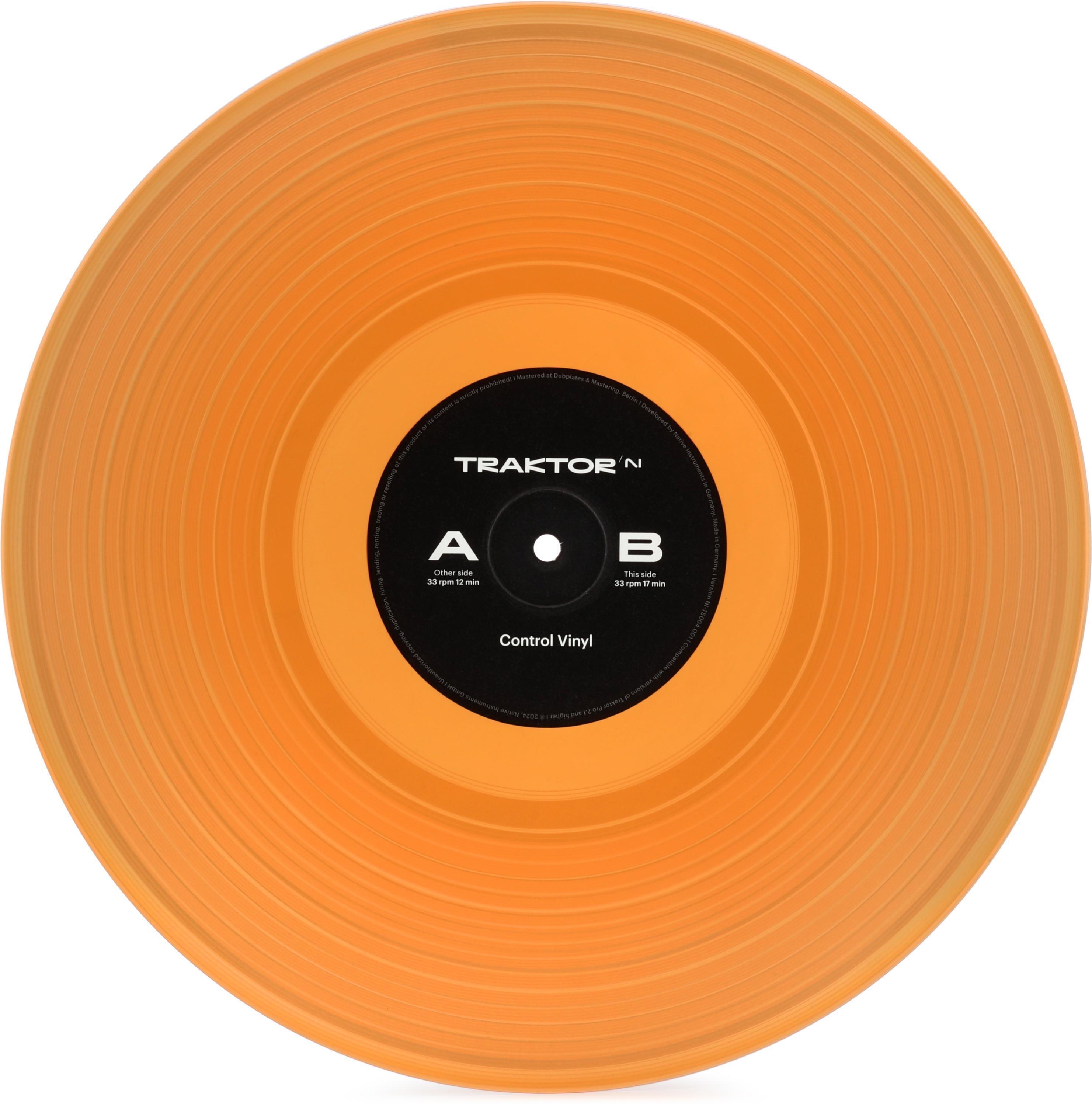 Native Instruments Traktor Scratch Control Vinyl MK2 - Black