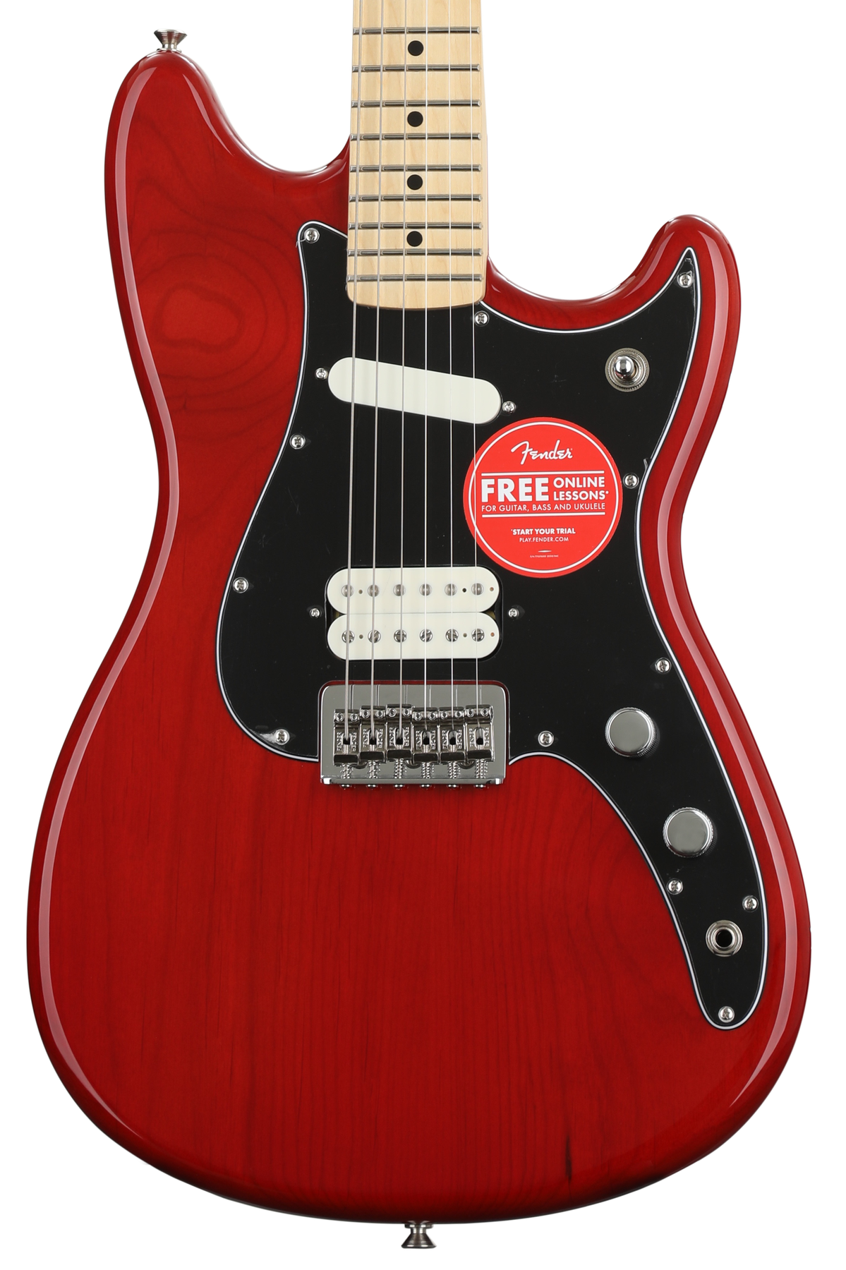 Fender Player Duo-Sonic HS - Crimson Red Transparent | Sweetwater